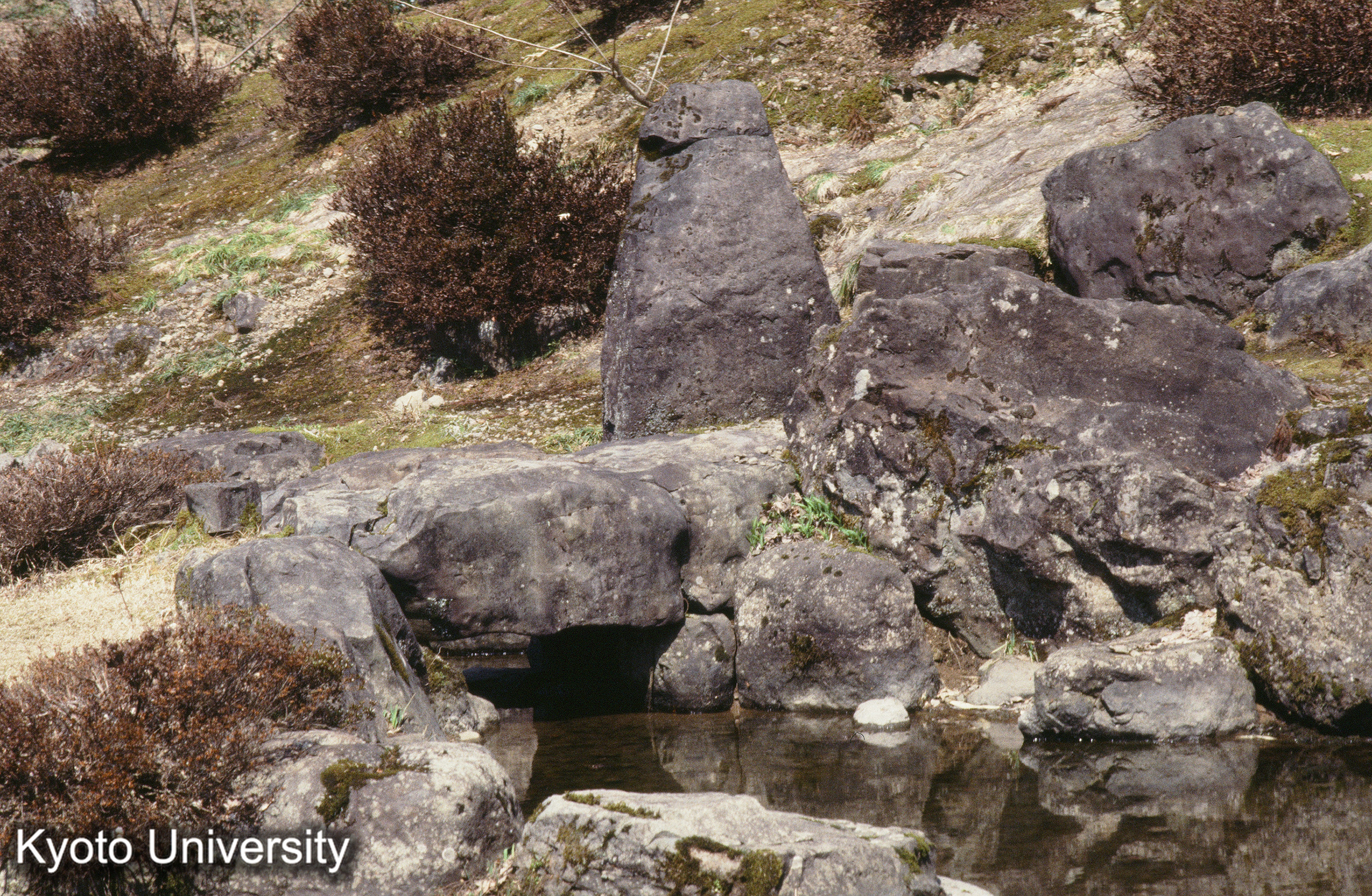 一乗谷 朝倉氏館 石橋_⑪ (1)