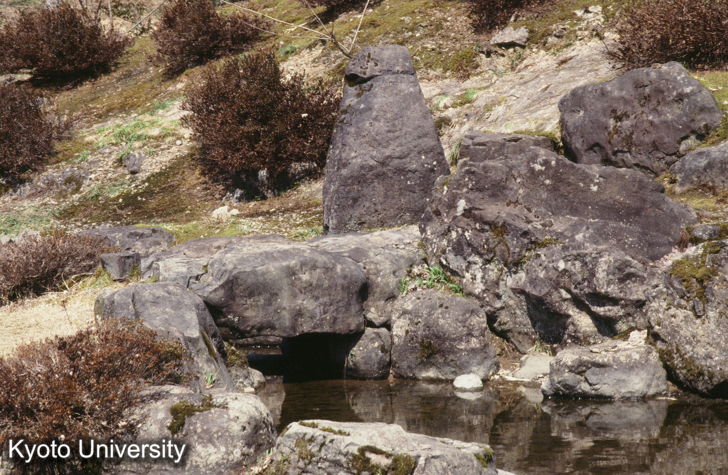 一乗谷 朝倉氏館 石橋_⑪ (1)