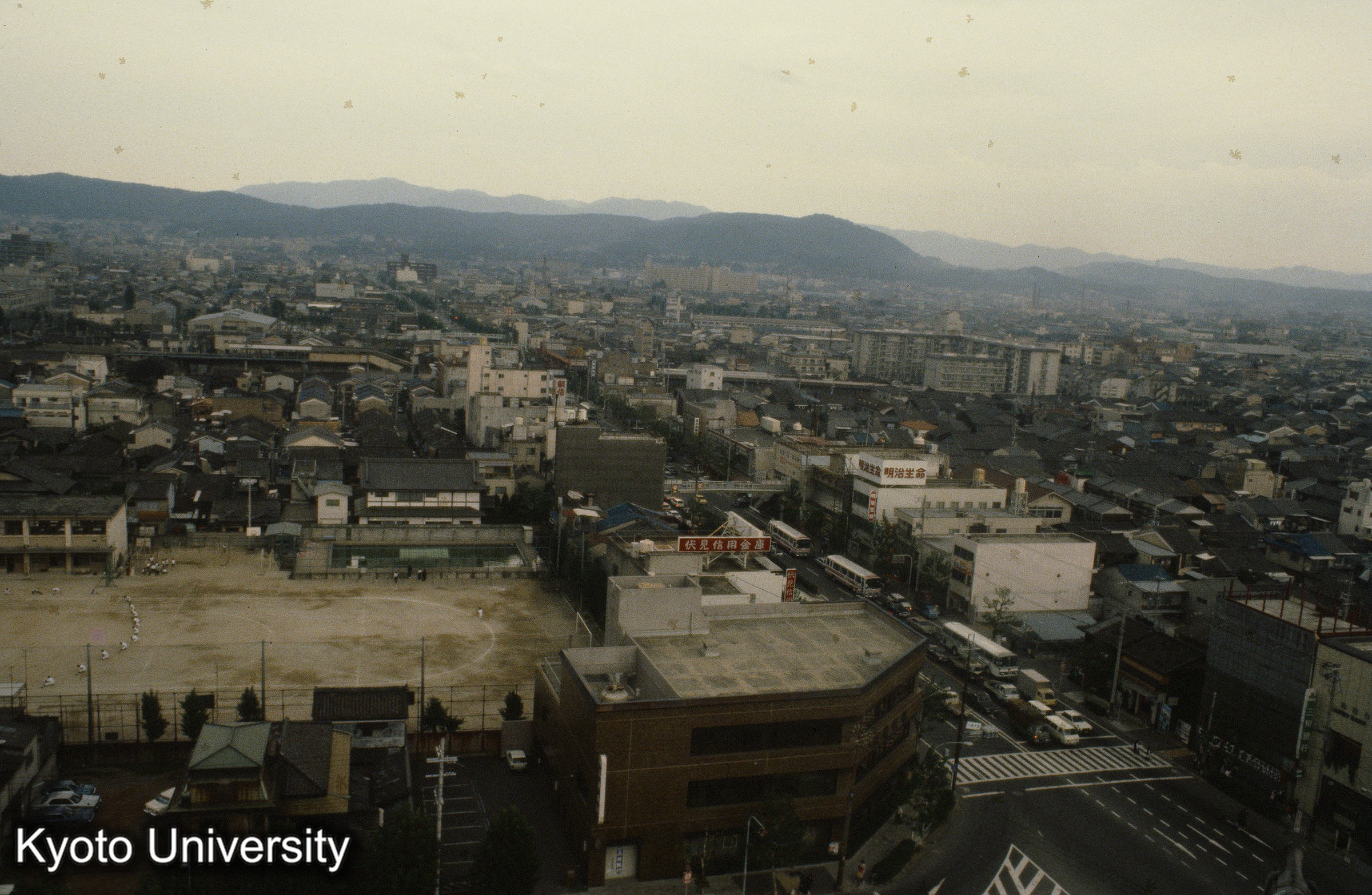 京都市内（東寺五重塔 最上層より） (1)