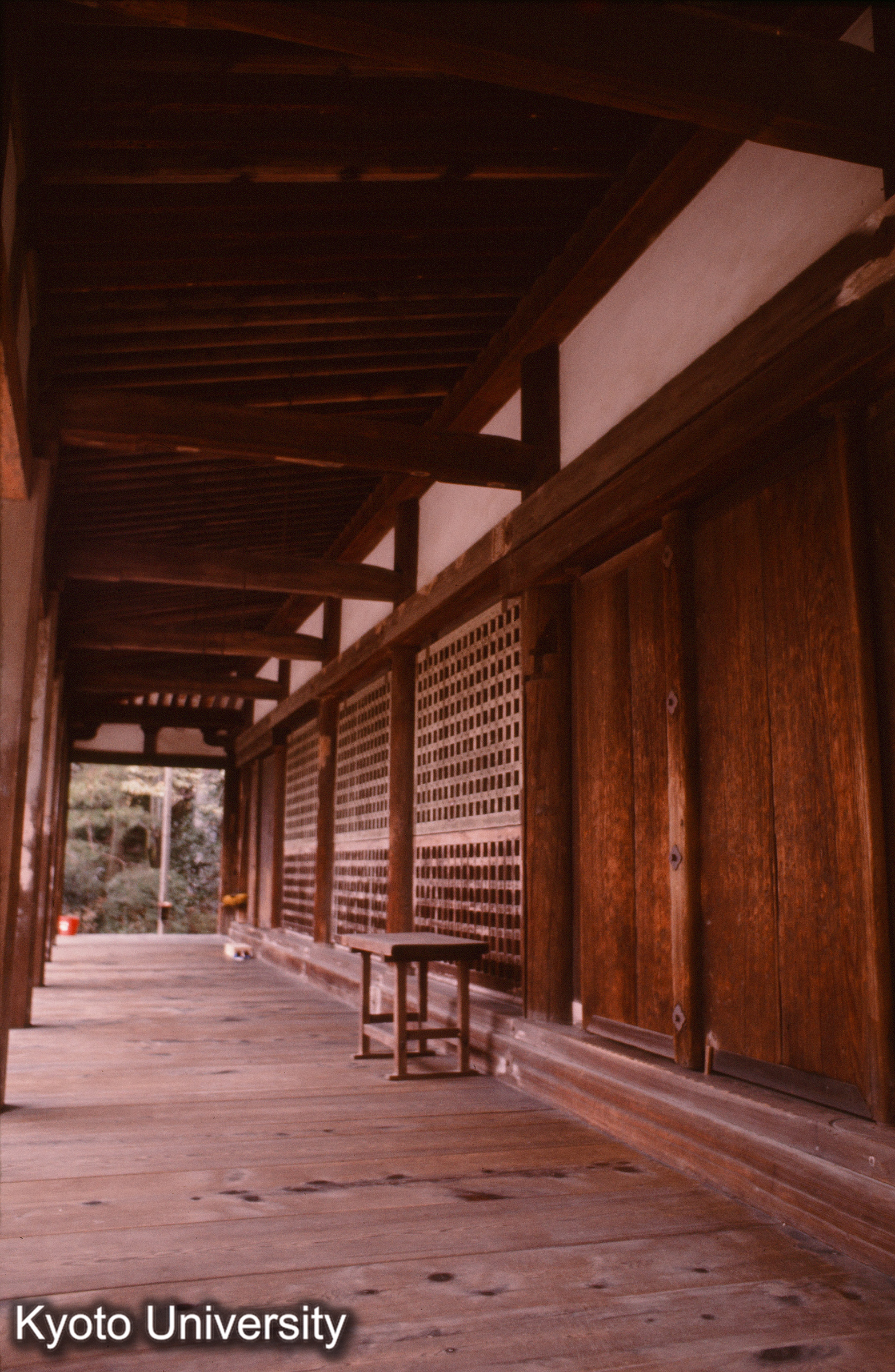 法界寺阿弥陀堂 側まわり (1)