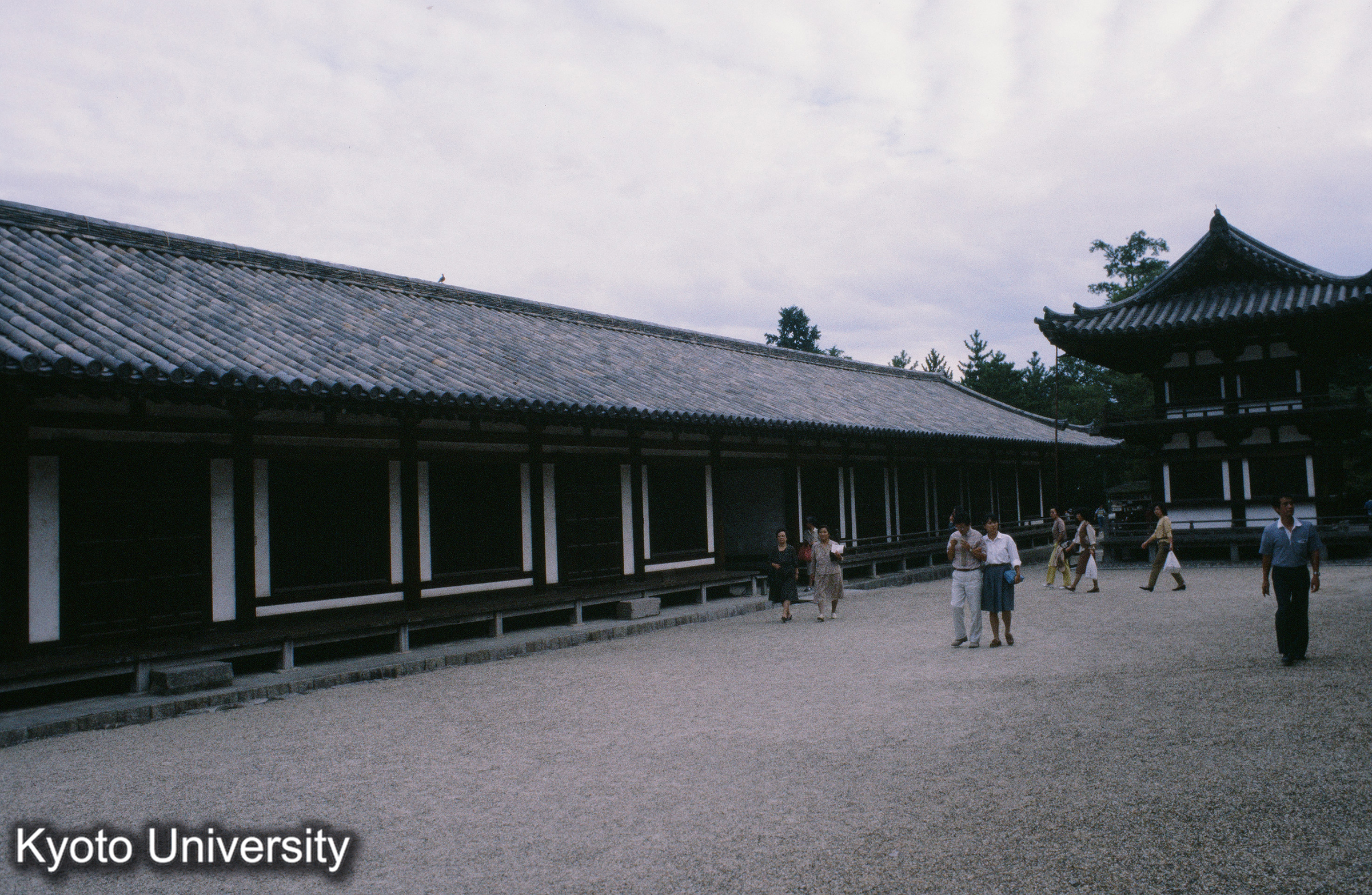 唐招提寺 礼堂と鼓楼 (1)