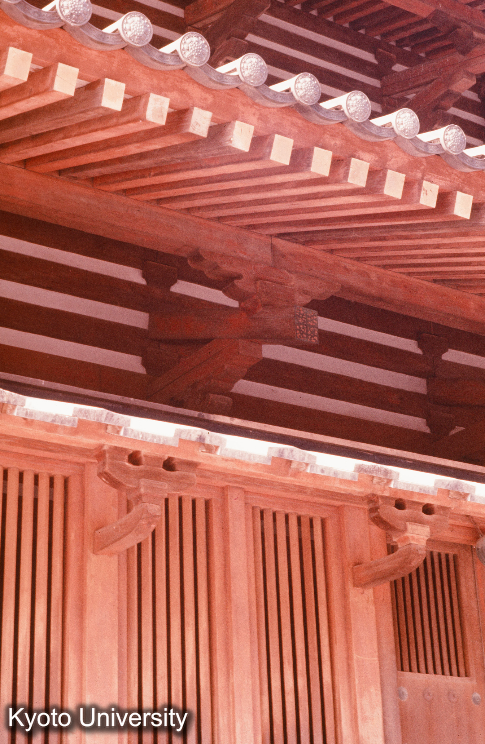 法隆寺 金堂 軒 下層・裳層 (1)