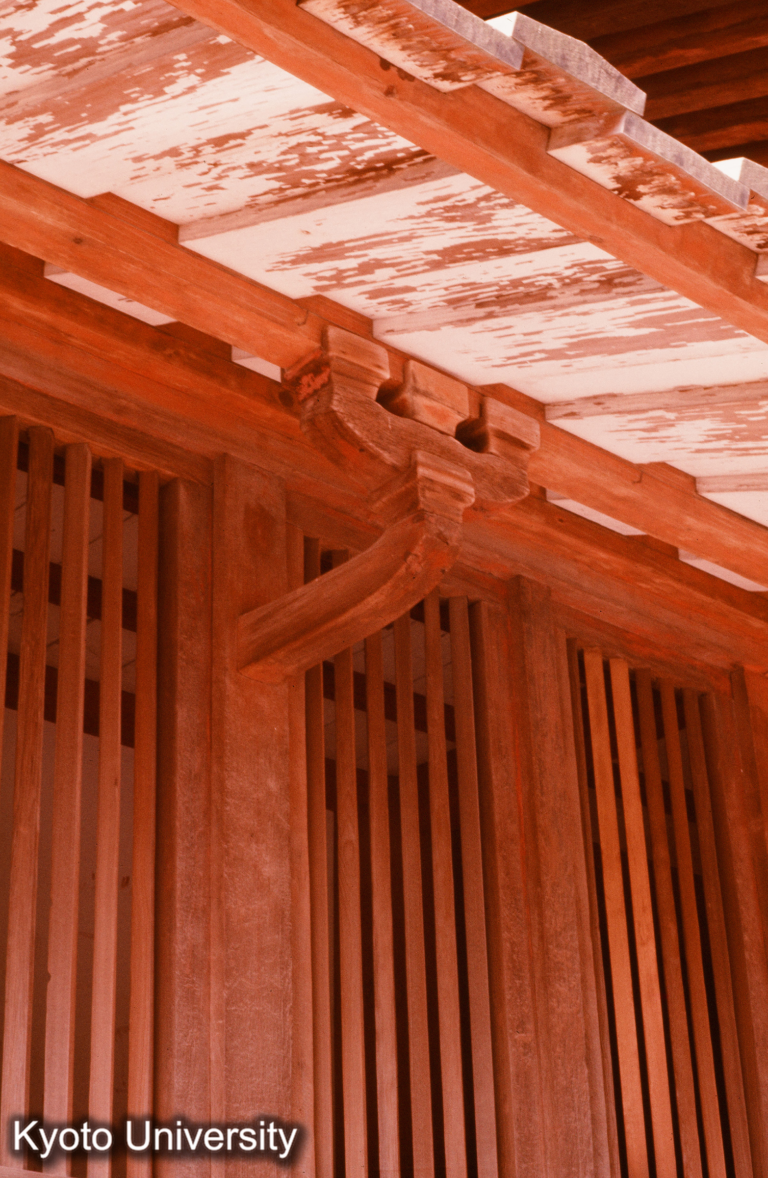 法隆寺 金堂 裳階 挿肘木 (1)