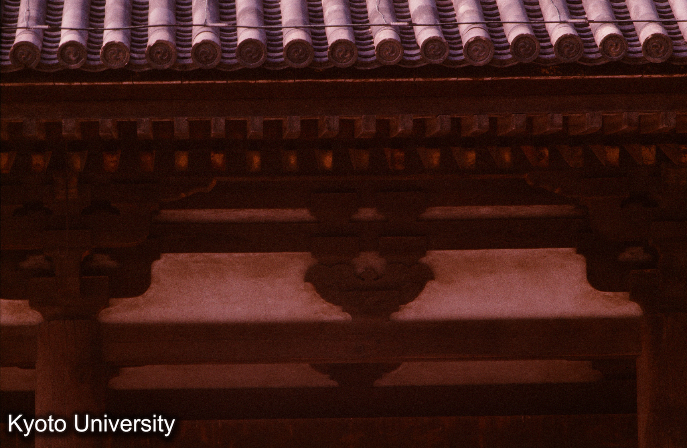 法隆寺 南大門 双斗花肘木 (1)