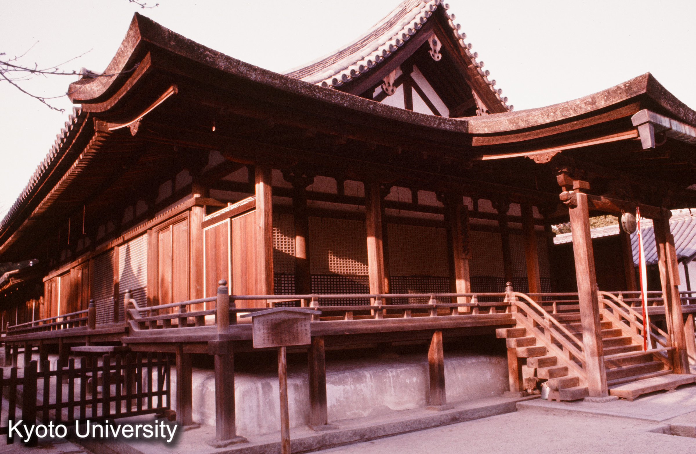 法隆寺 聖霊院 正側面詳細 (1)