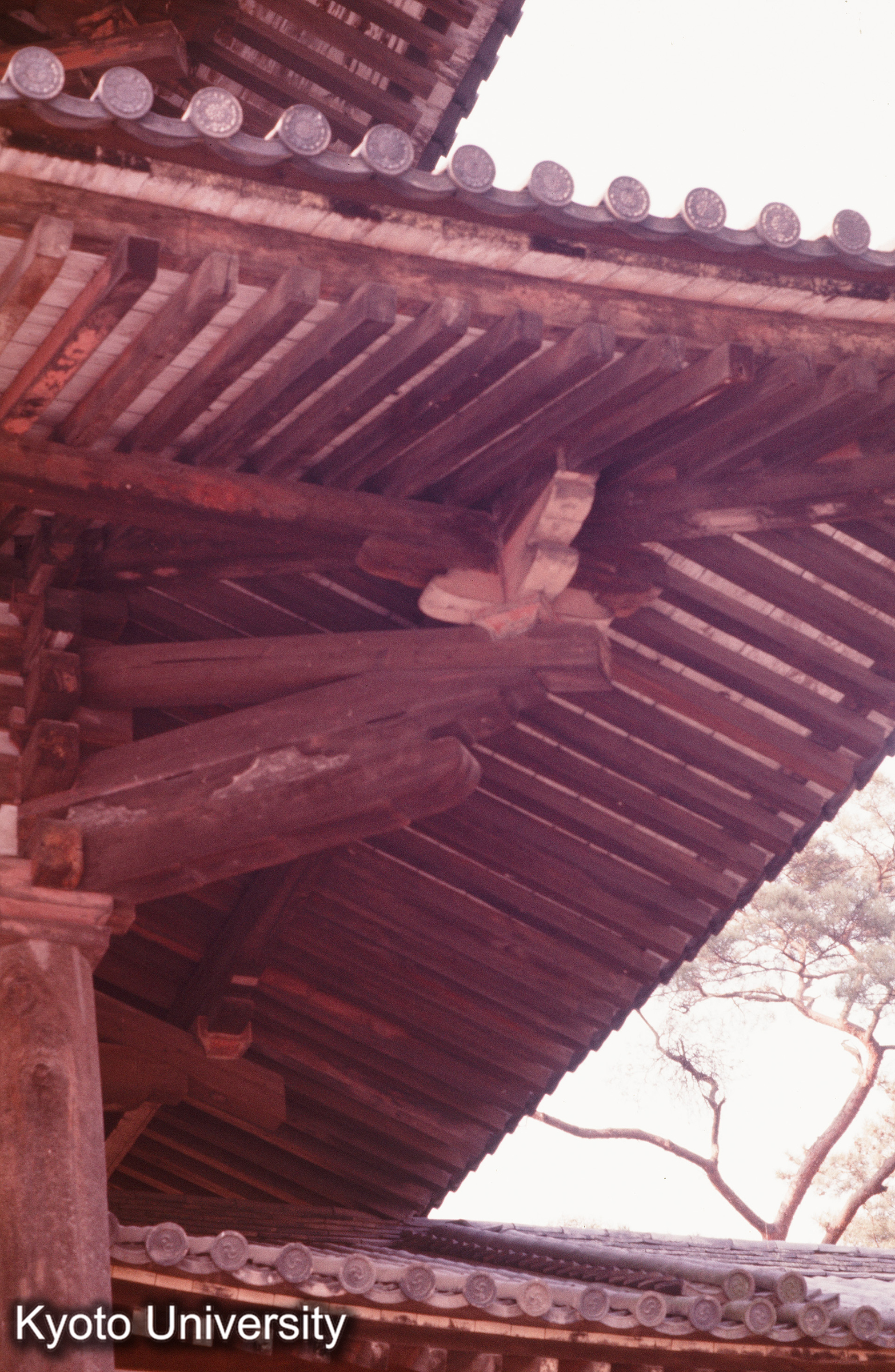 法隆寺 中門 隅斗栱 (1)