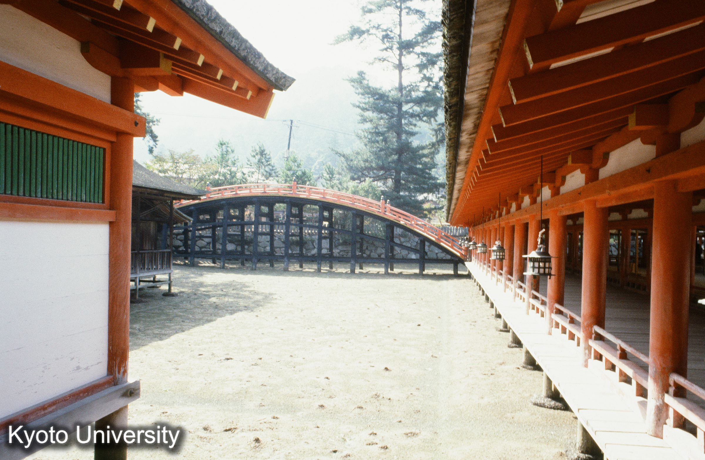 厳島神社摂社客社廻廊 反橋 (1)