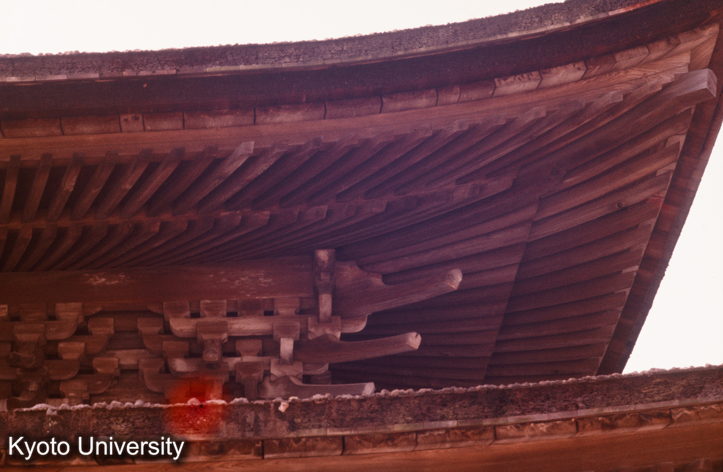 功山寺仏殿 上層 隅軒まわり (1)