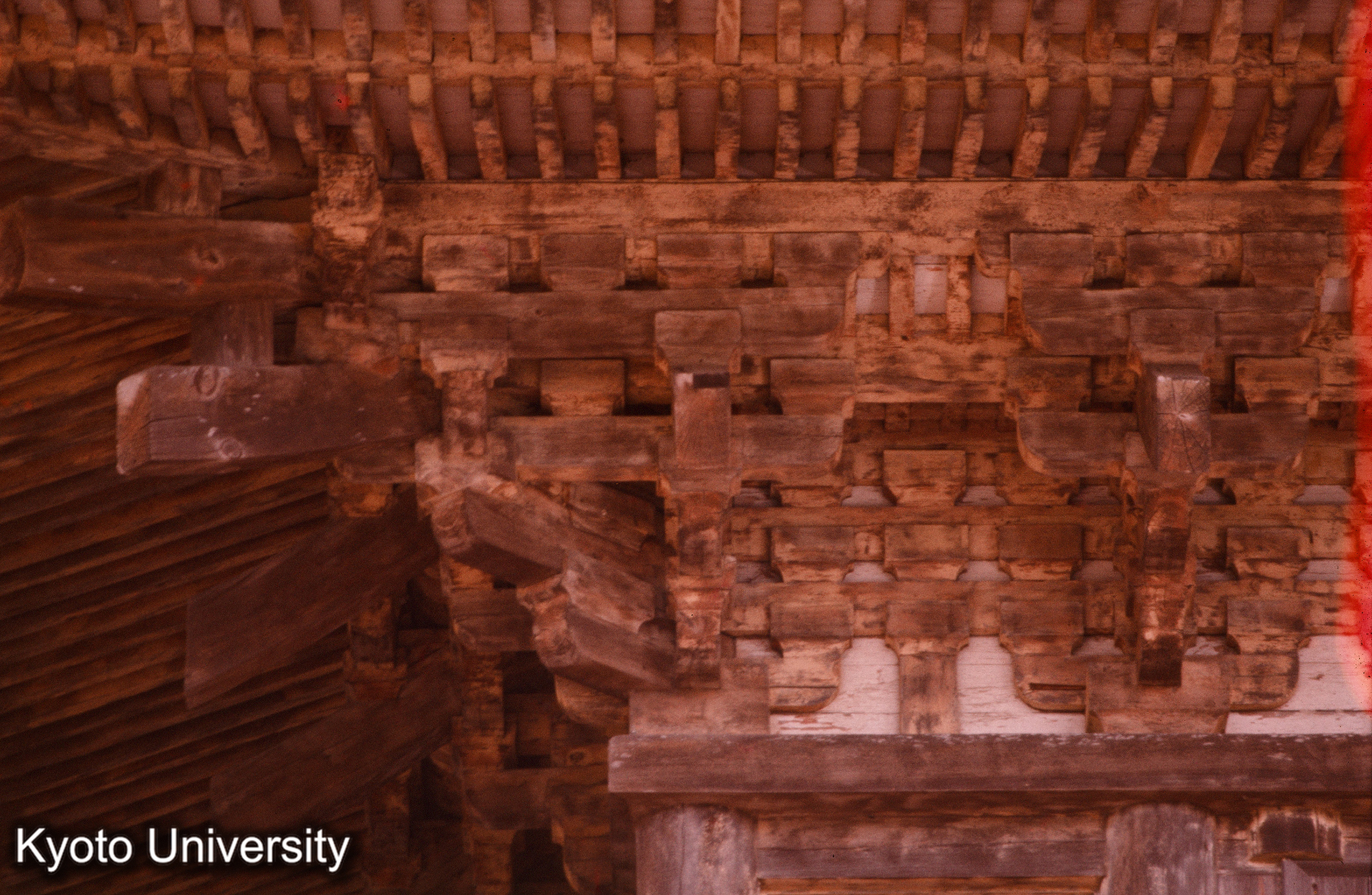 瑠璃光寺五重塔 第3層斗栱 (1)