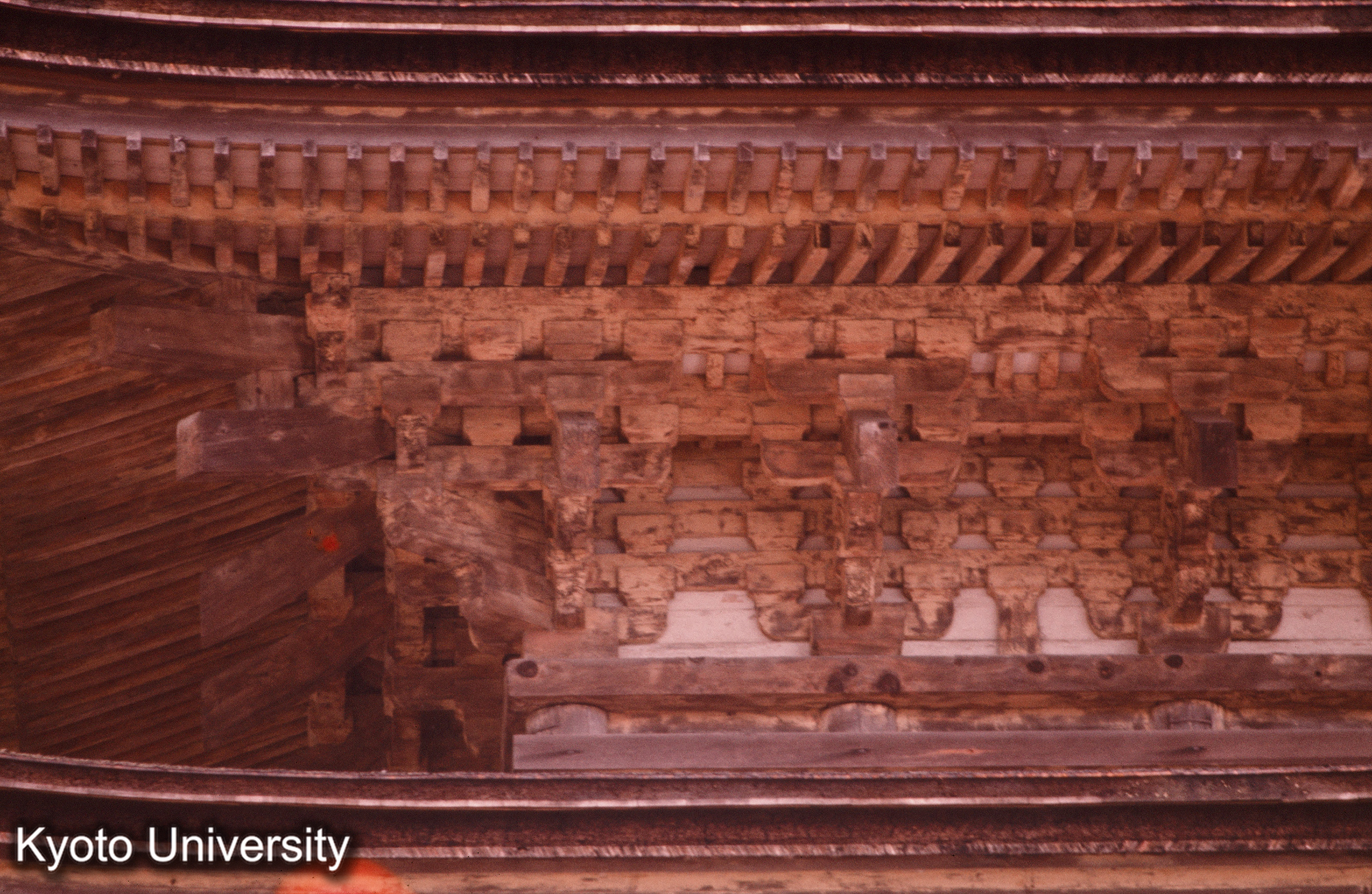 瑠璃光寺五重塔 第4層斗栱 (1)