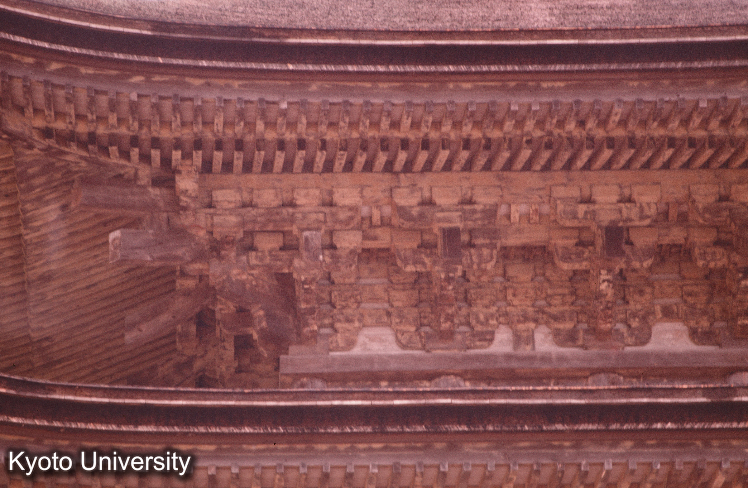 瑠璃光寺五重塔 第5層斗栱 (1)