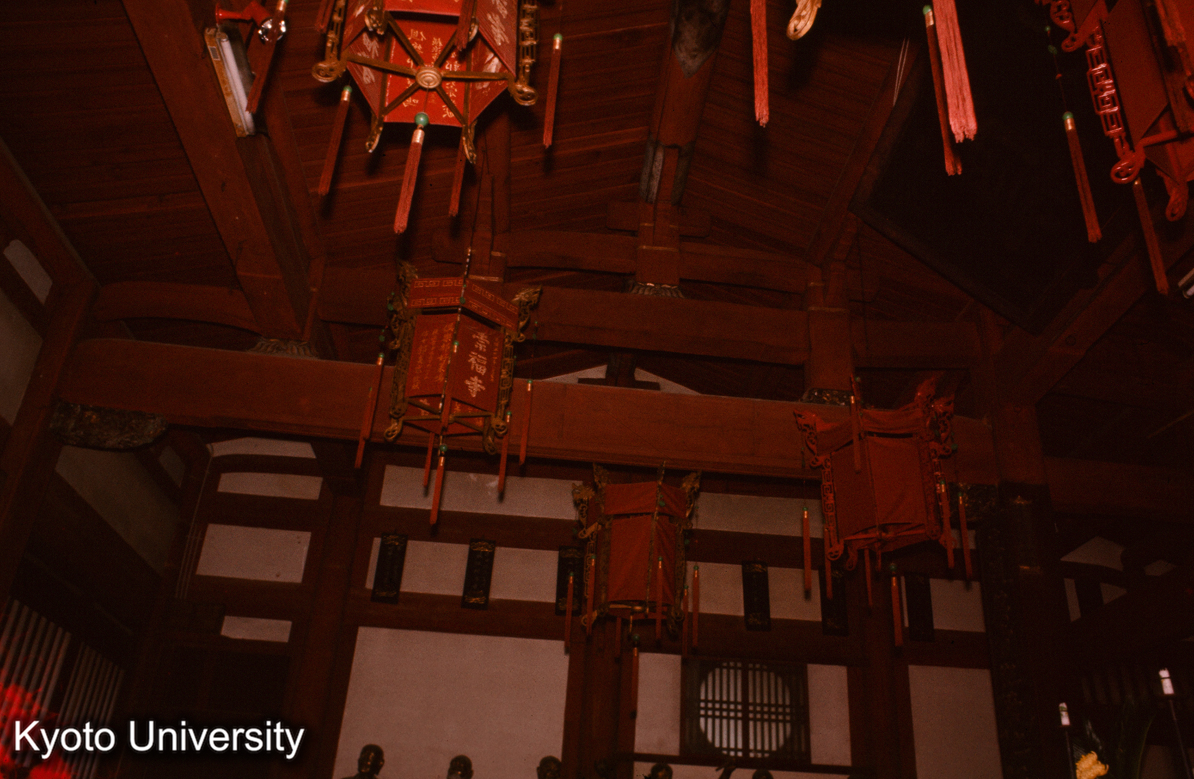 崇福寺大雄宝殿 内部構架 (1)