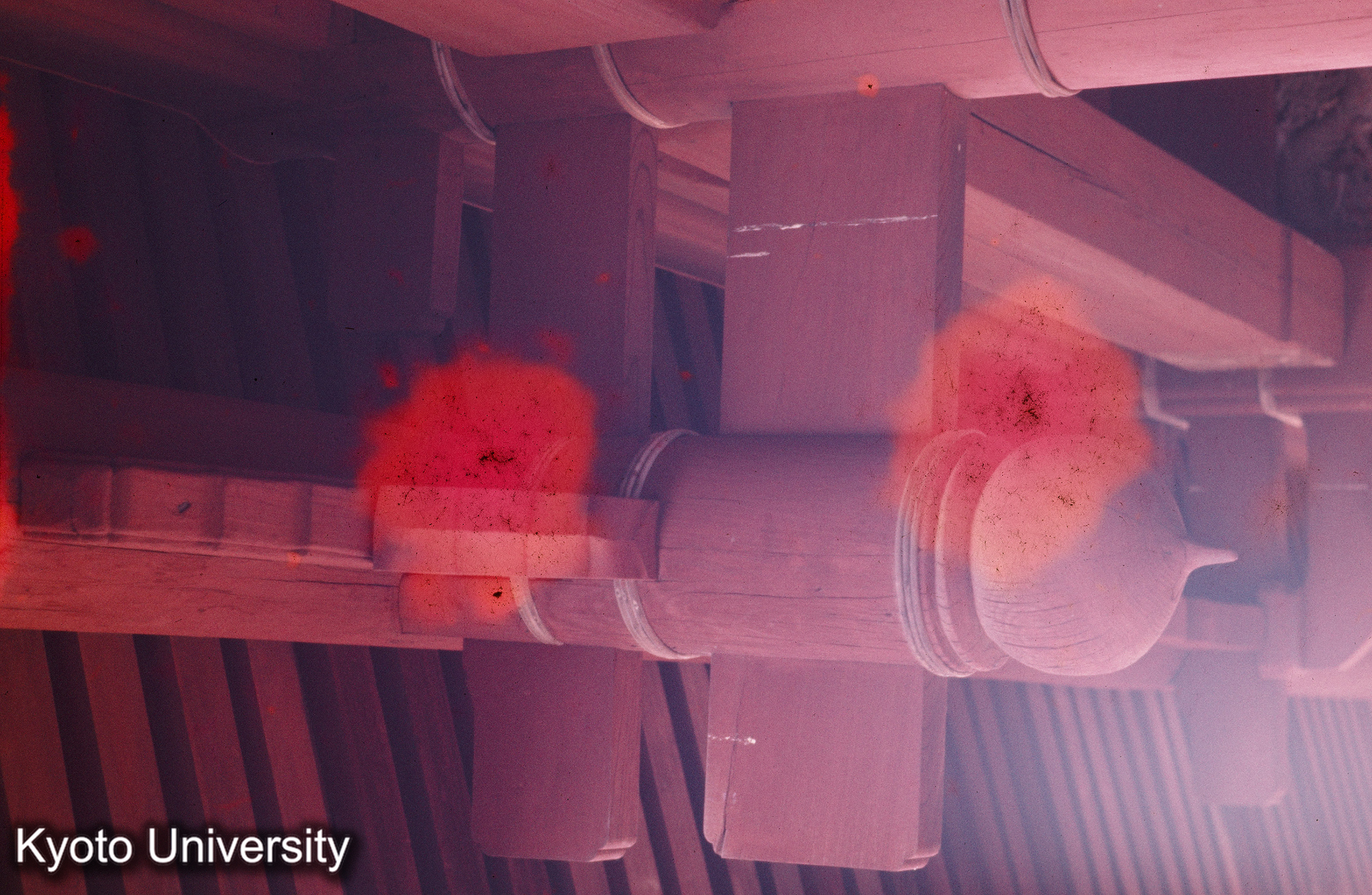 崇福寺大雄宝殿 側垂柱 (1)