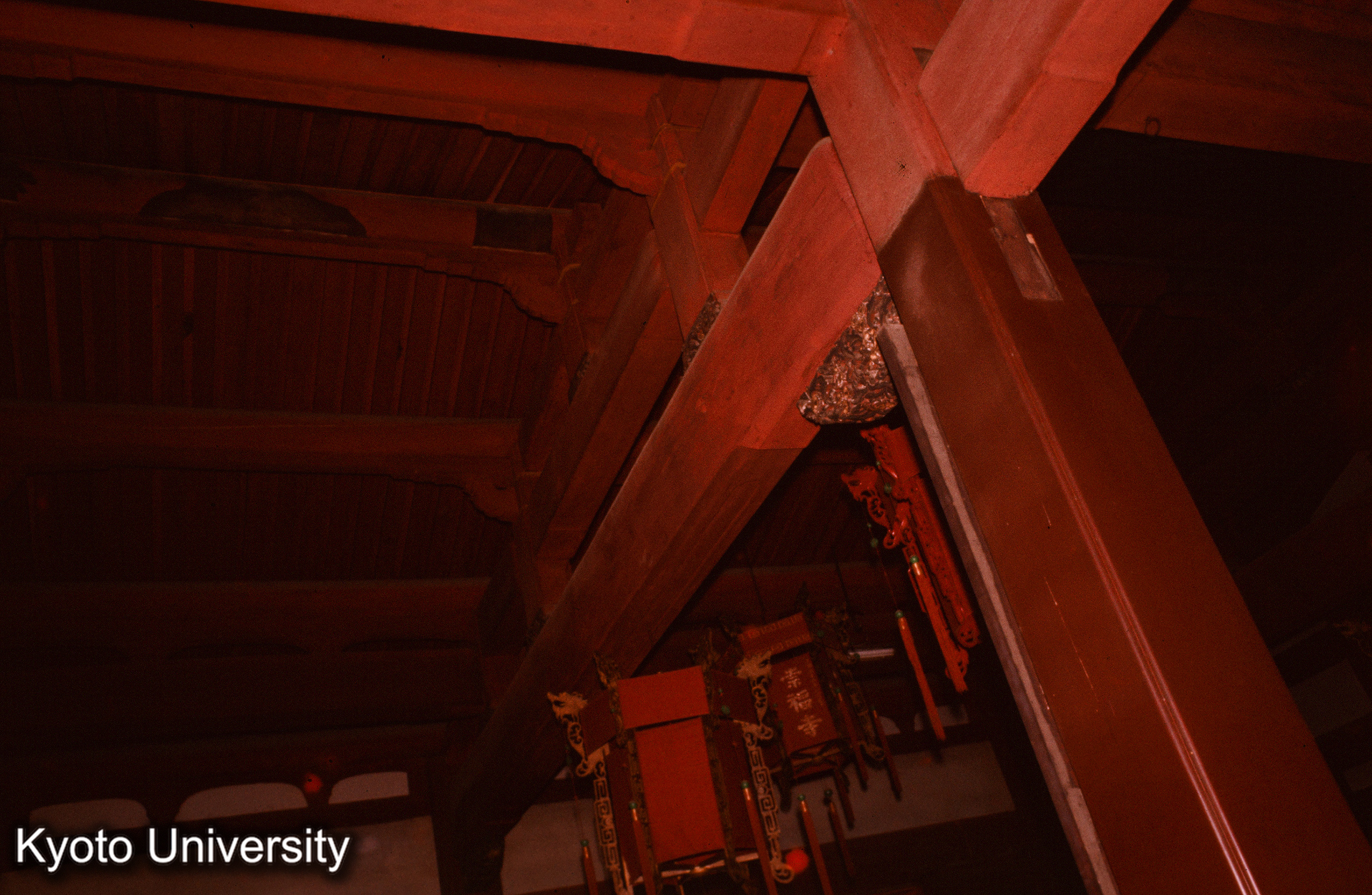 崇福寺大雄宝殿 内部構架 (1)