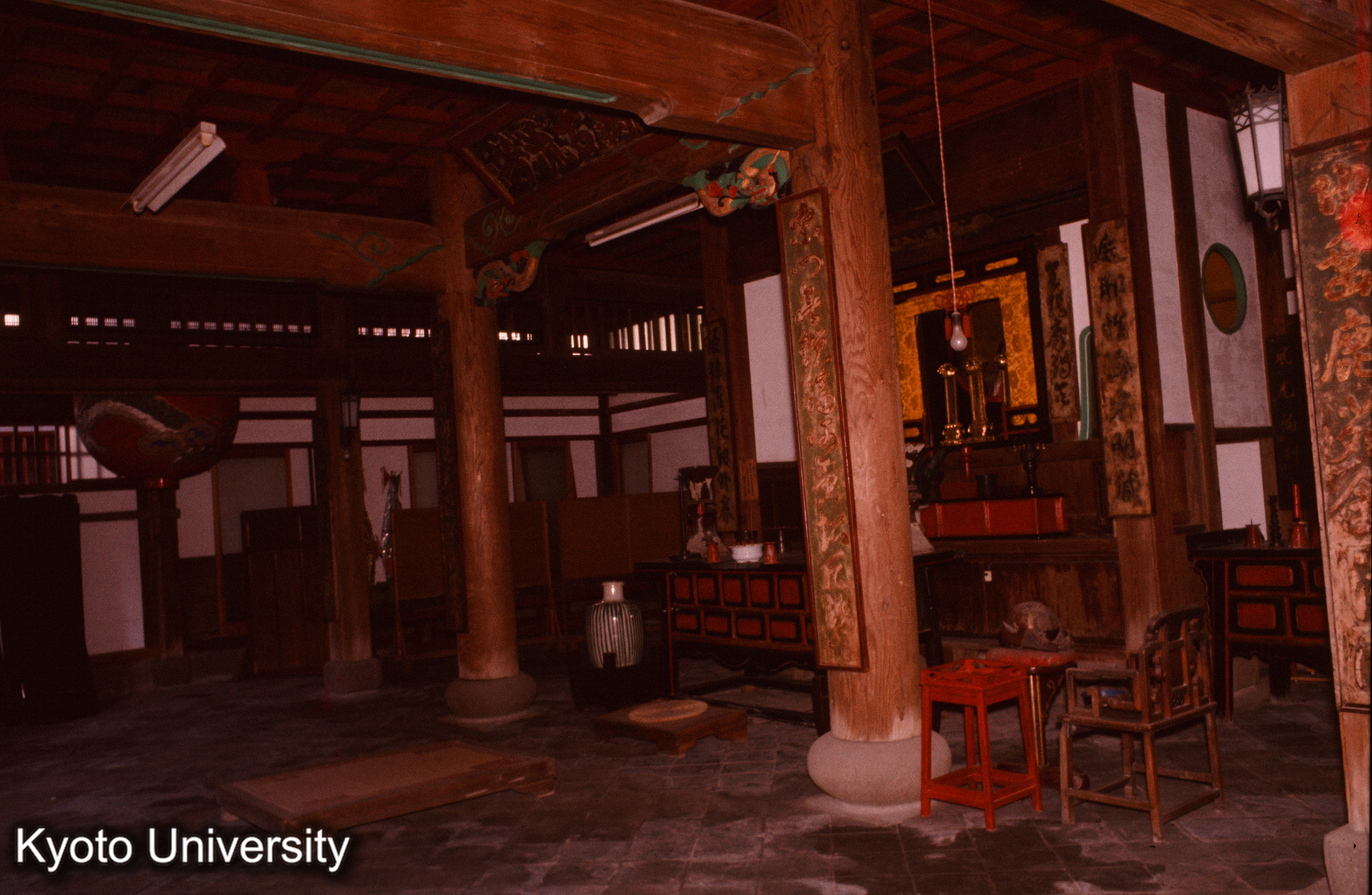 崇福寺開山堂 内部全景 (1)