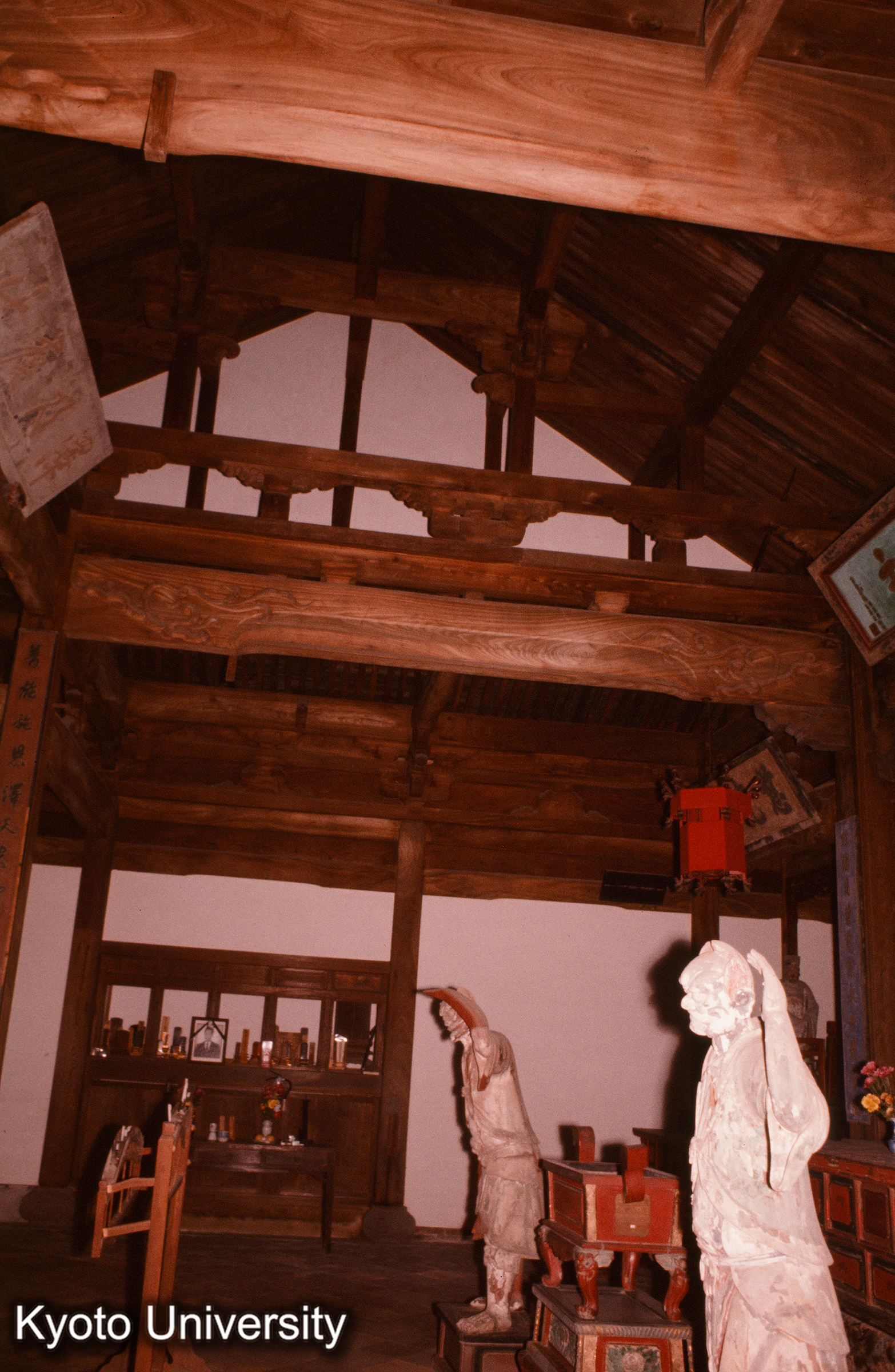 興福寺 媽姐堂 内部構架 (1)