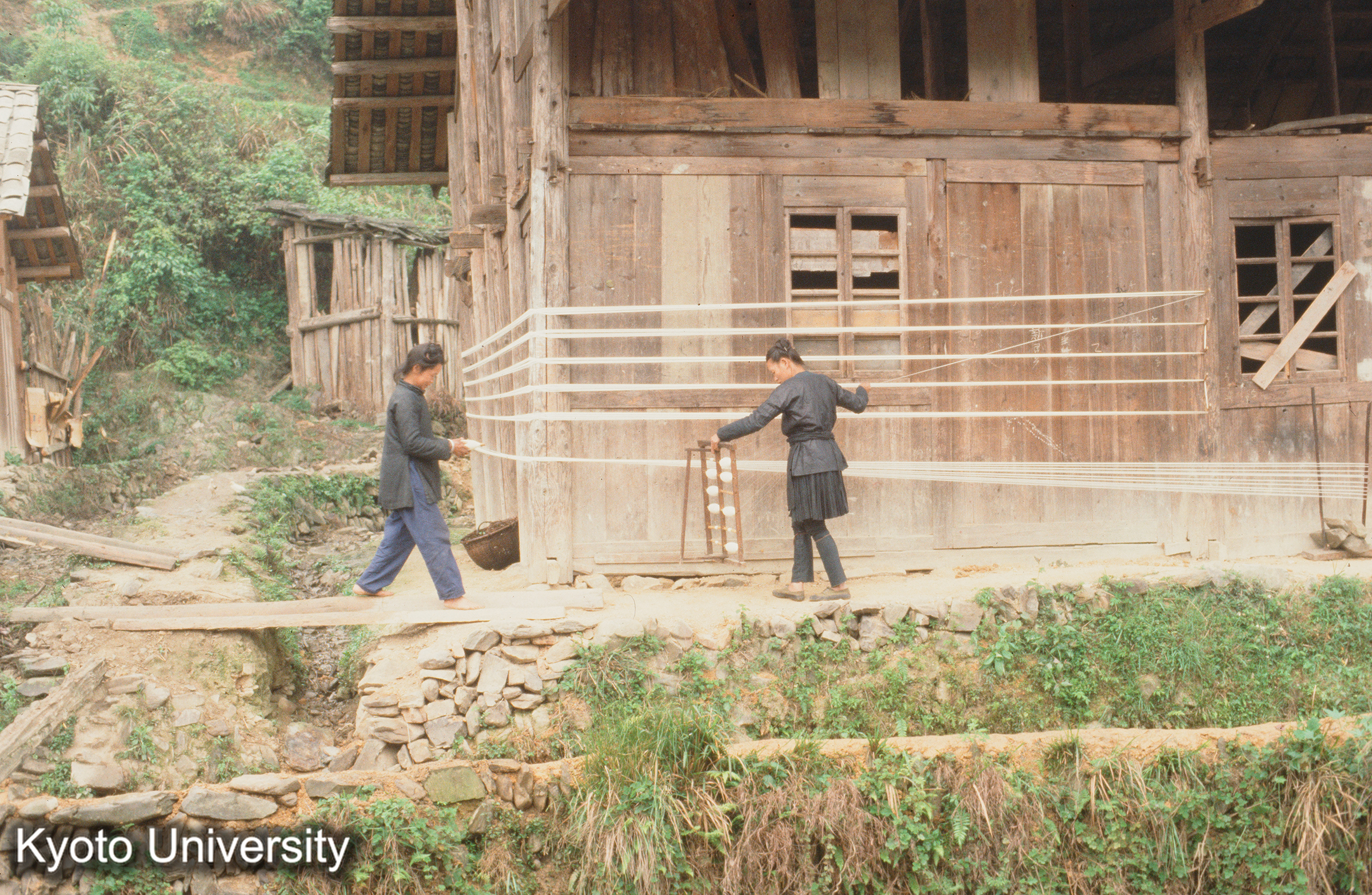 438_従江新民郷它苗寨 糸紡ぎ 苗 (1)