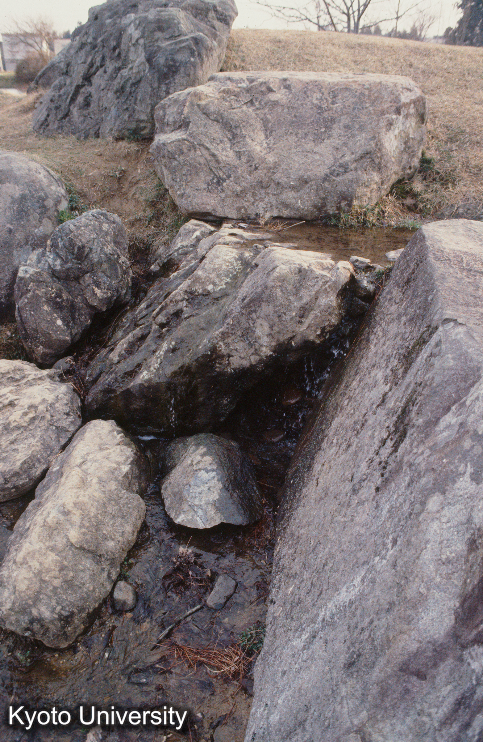 観自在王院 瀑布 伝い落ち (1)