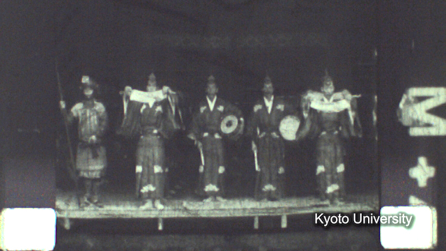 「近畿地方の民俗学的調査」映像資料, 1933-1936., 映画フィルム 4, 12:43前後.  | 16mm Documentary Films on Folklore Research in the Kinki Region, 1933-1936., 映画フィルム 4, 12:43.