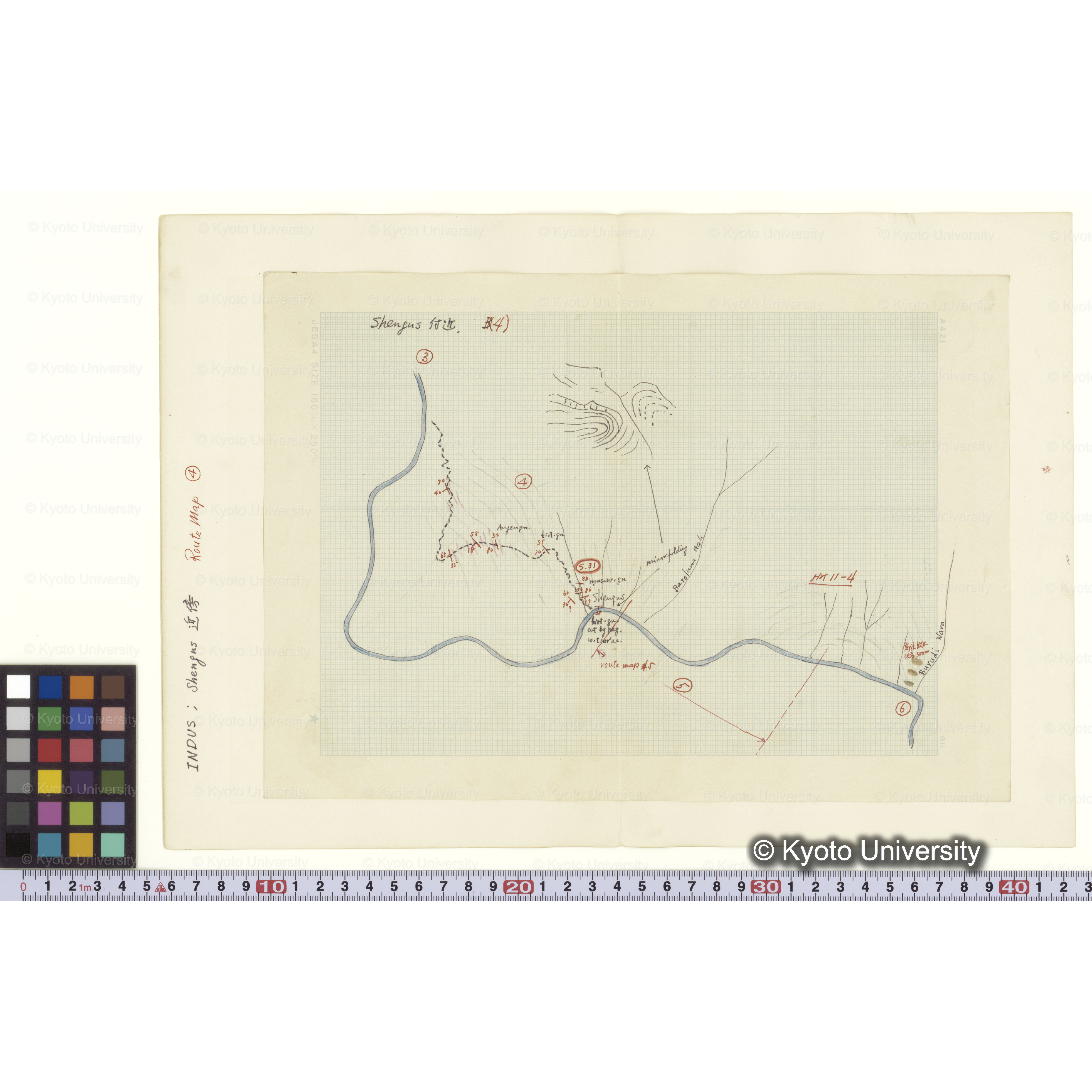 Route Map [4] INDUS; Shengus近傍 (2)