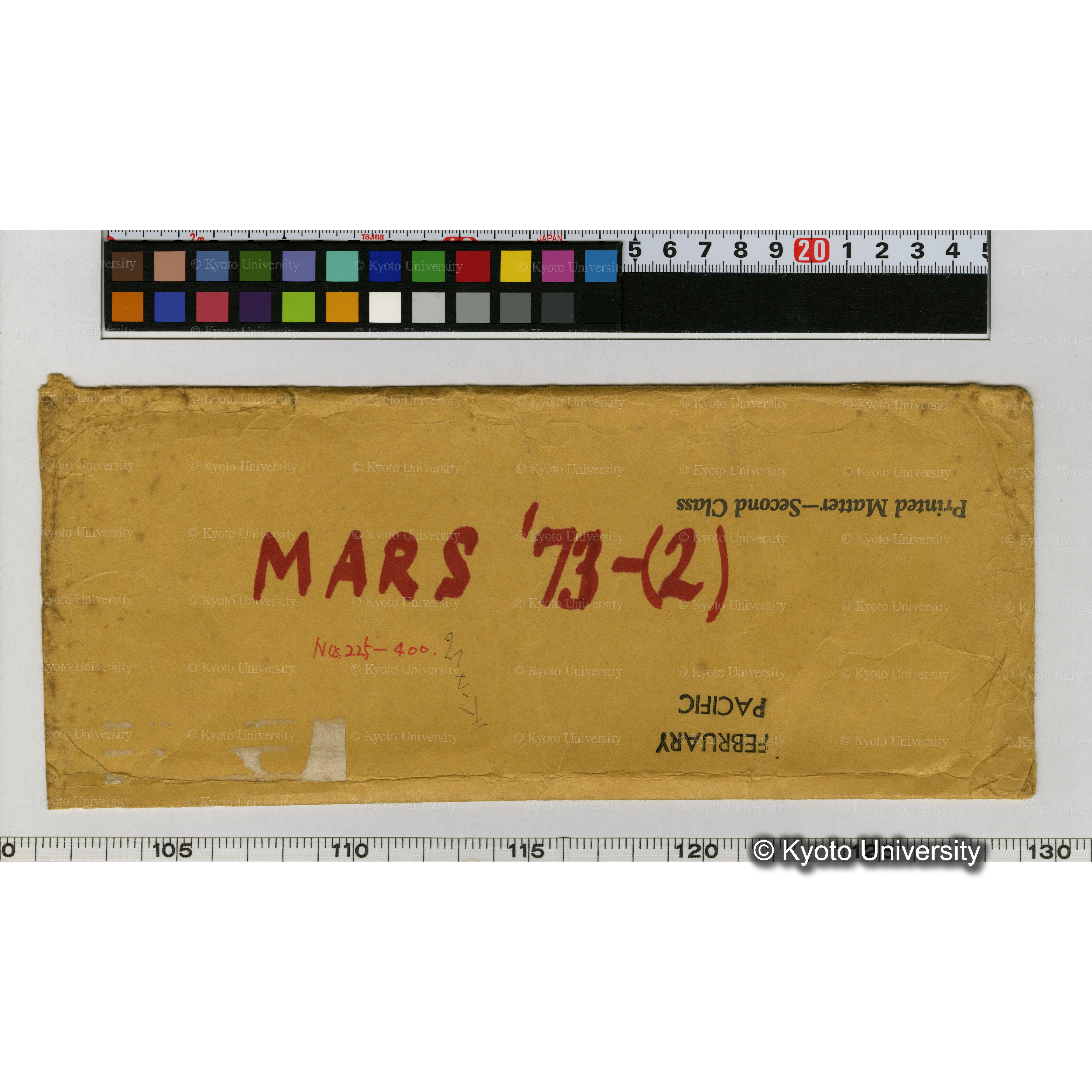 [封筒](表面「MARS '73-(2)」) (1)