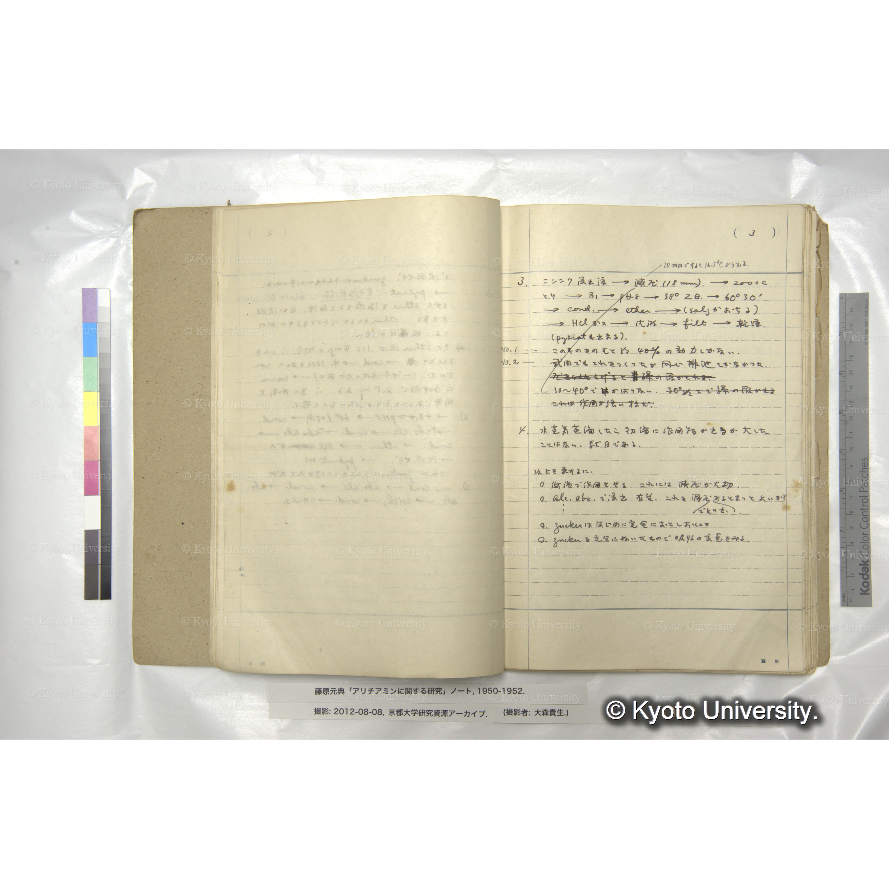 アリチアミンに関する研究 1950〜52 (15)