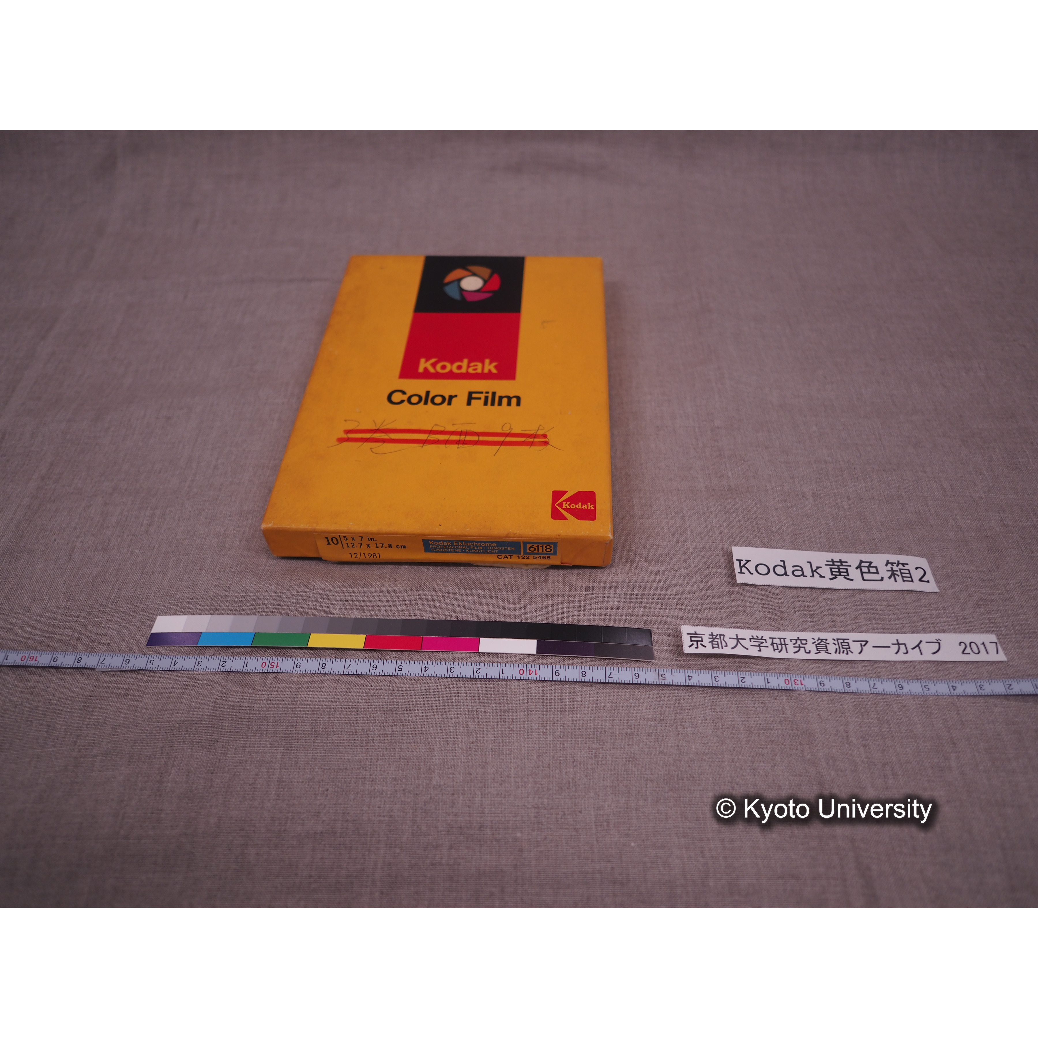 [Kodak 黄色箱] [阿武山古墳調査写真2] (1)