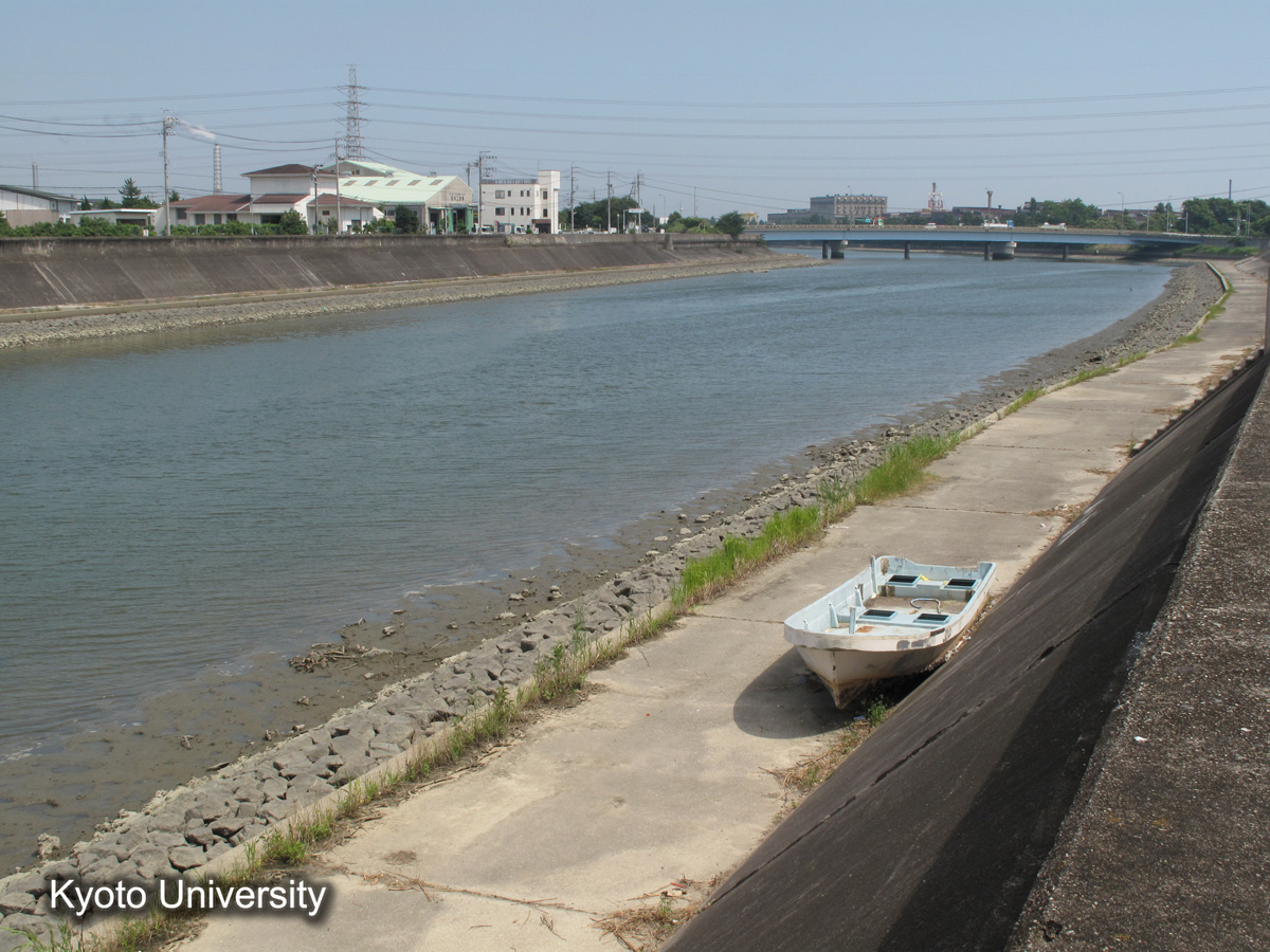 阿久比川河口堤防（2010） (1)