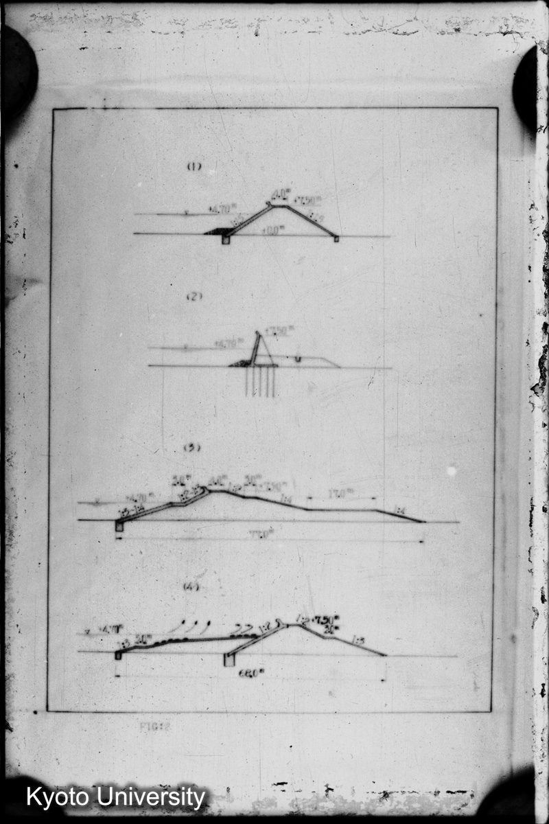 海岸堤防断面 (1)