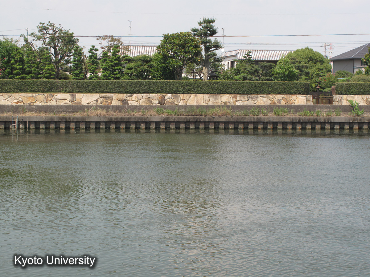 鍋田・飛島の筏川口（2010） (1)