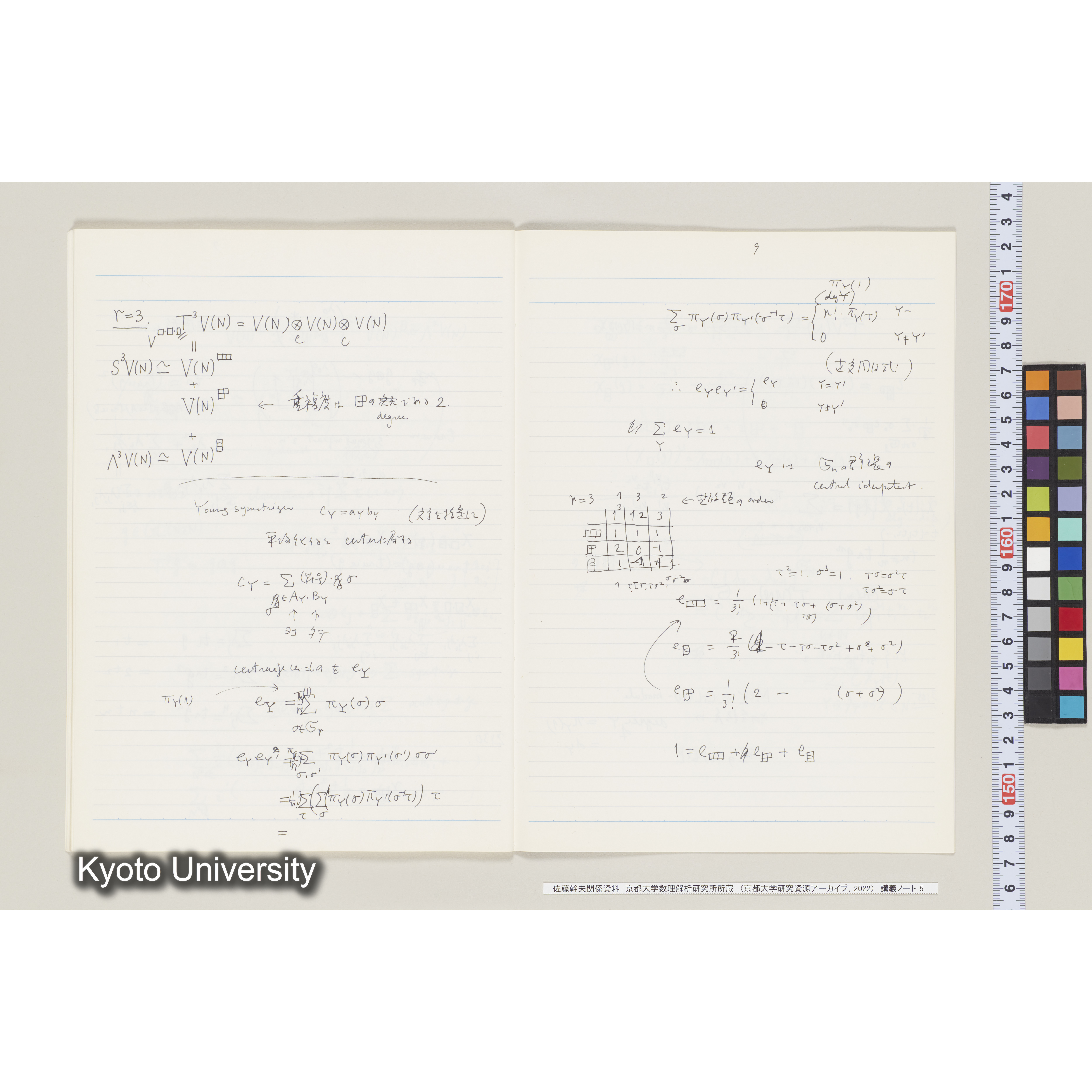 [ノート 5] 佐藤　特別講義　(５). [昭和59年度(1984), 第12回(途中)～Ⅱ学期第1回,Ⅱ学期第3回〜Ⅱ学期第5回(途中).]  (29)