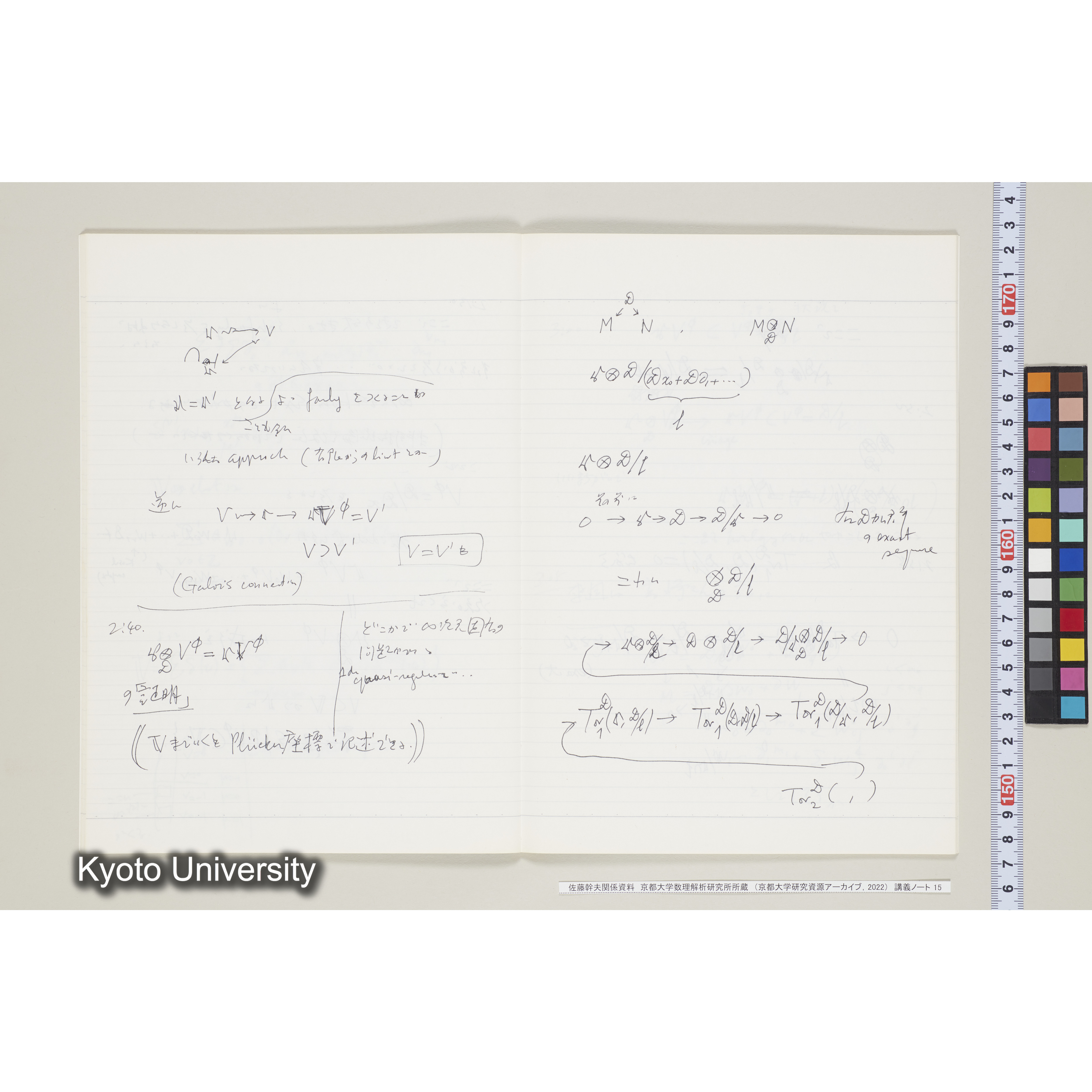 [ノート15] 佐藤　特別講義　'８５　(６).［昭和60年度(1985),Ⅱ学期第3回〜Ⅱ学期第５回, 特番 髙崎氏の話.］ (18)