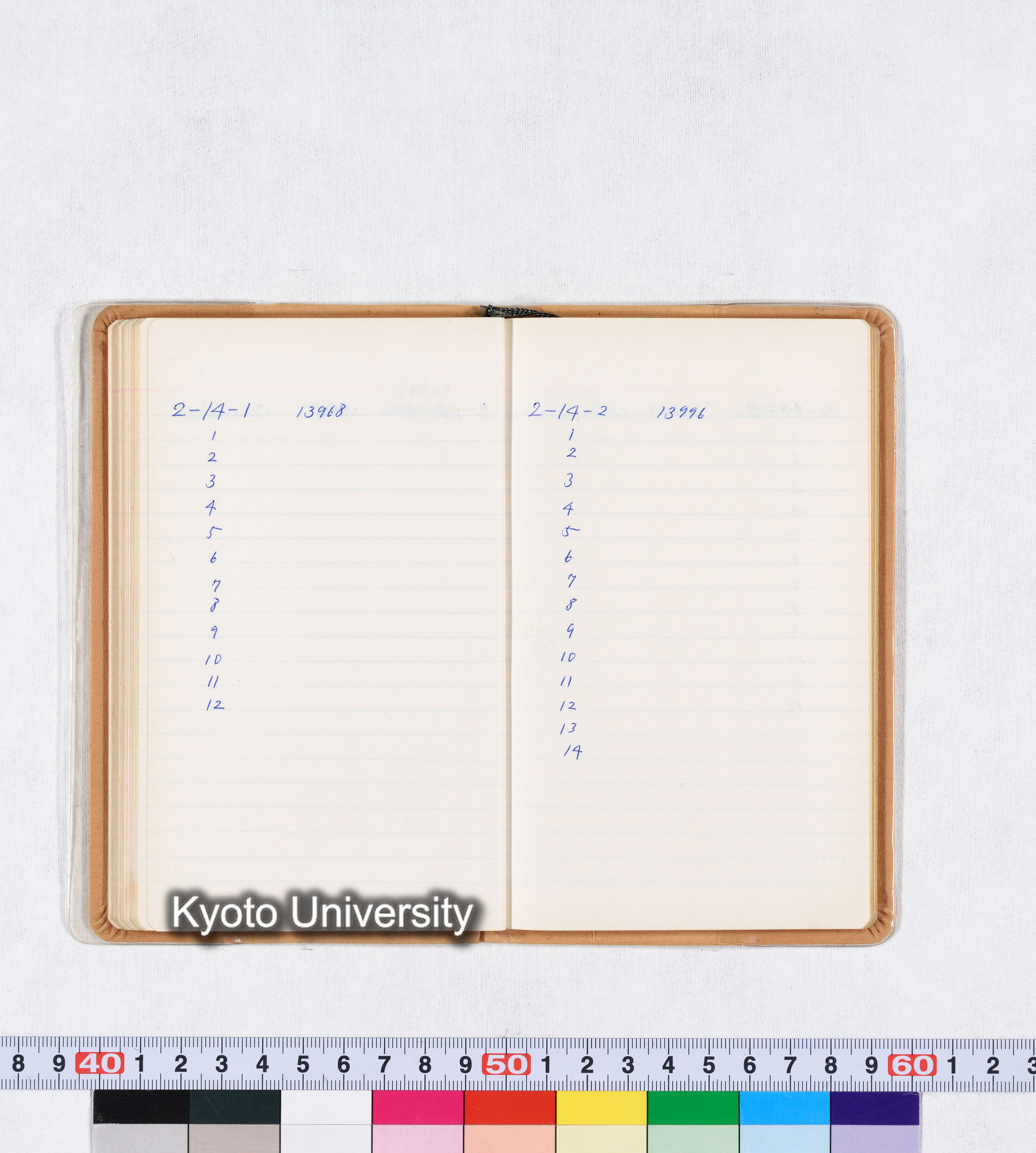 採集記録 Collection Records ECPA 1971 (53)