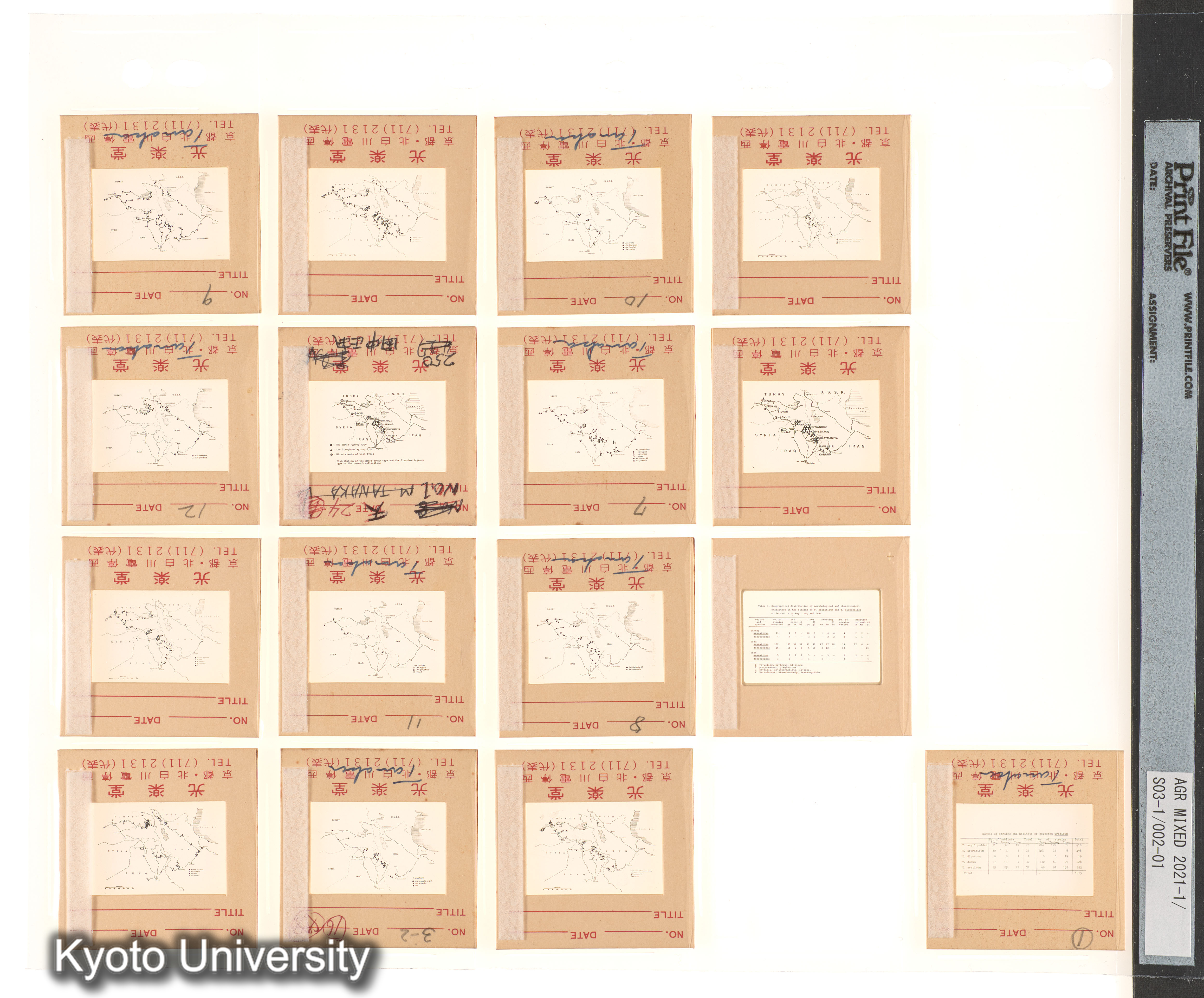 ［BEMの各種採集視点；種なしスイカ；中南米有用植物］ (1)