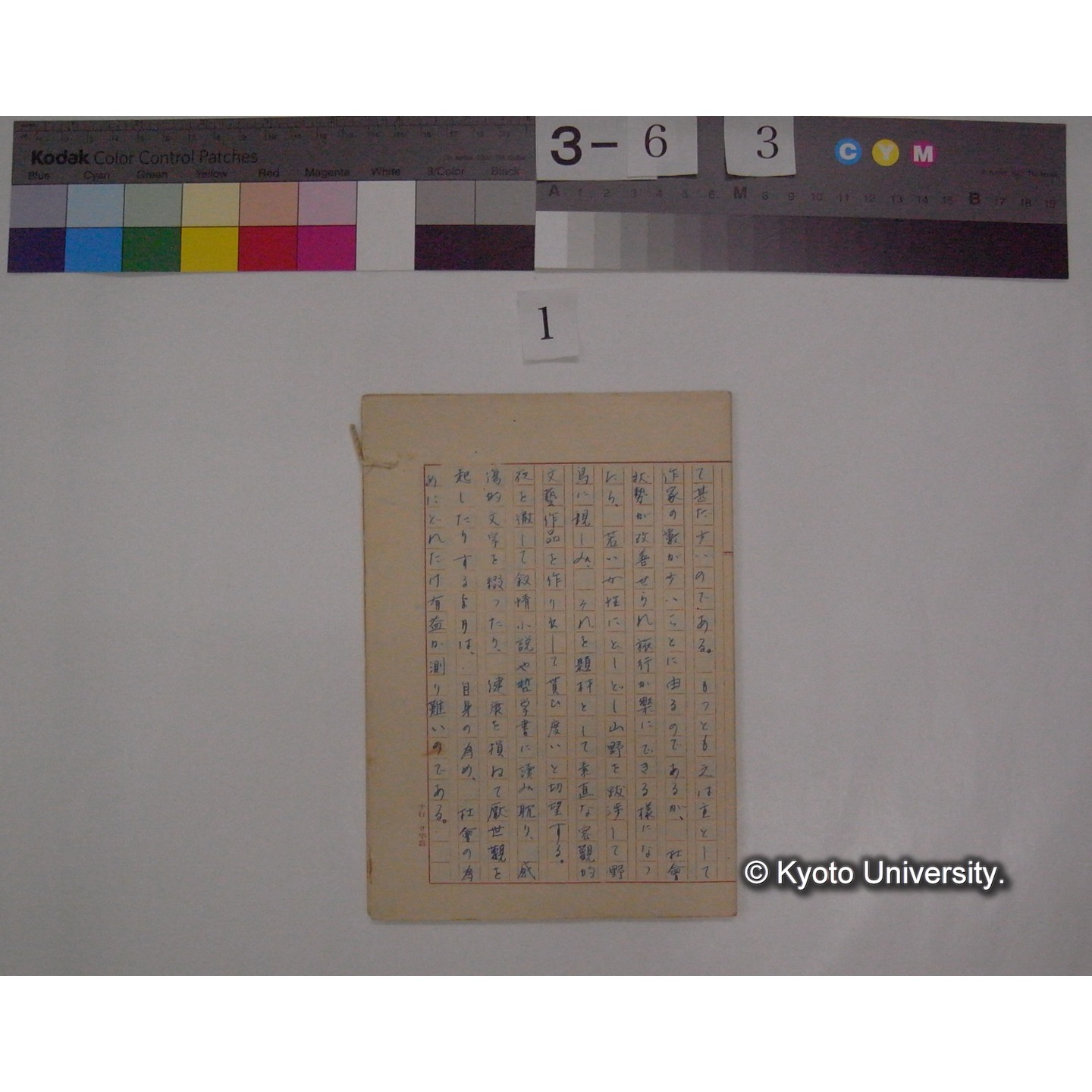 女流歌人と野鳥 / (川村多實二) [校正原稿および直筆資料] (10)