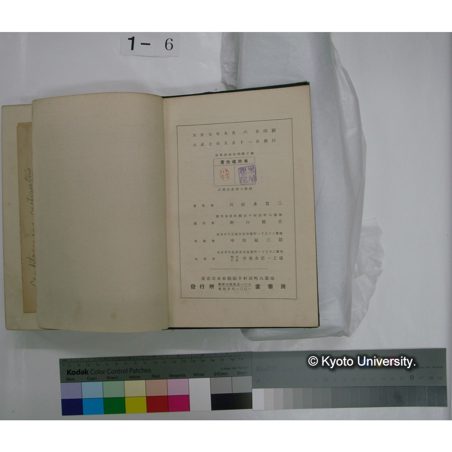 日本淡水生物学 上,下巻 / 川村多實二著 (19)