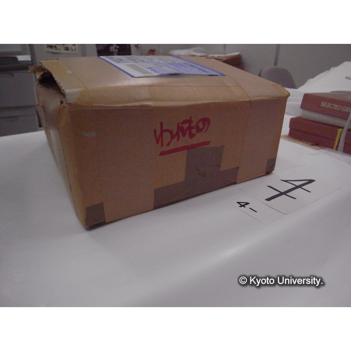 陶磁器(段ボール箱側面にペン「上野先生/川村先生/やきもの/われもの」とあり) (10)