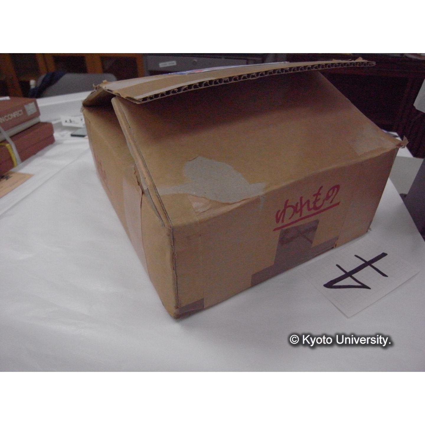 陶磁器(段ボール箱側面にペン「上野先生/川村先生/やきもの/われもの」とあり) (12)