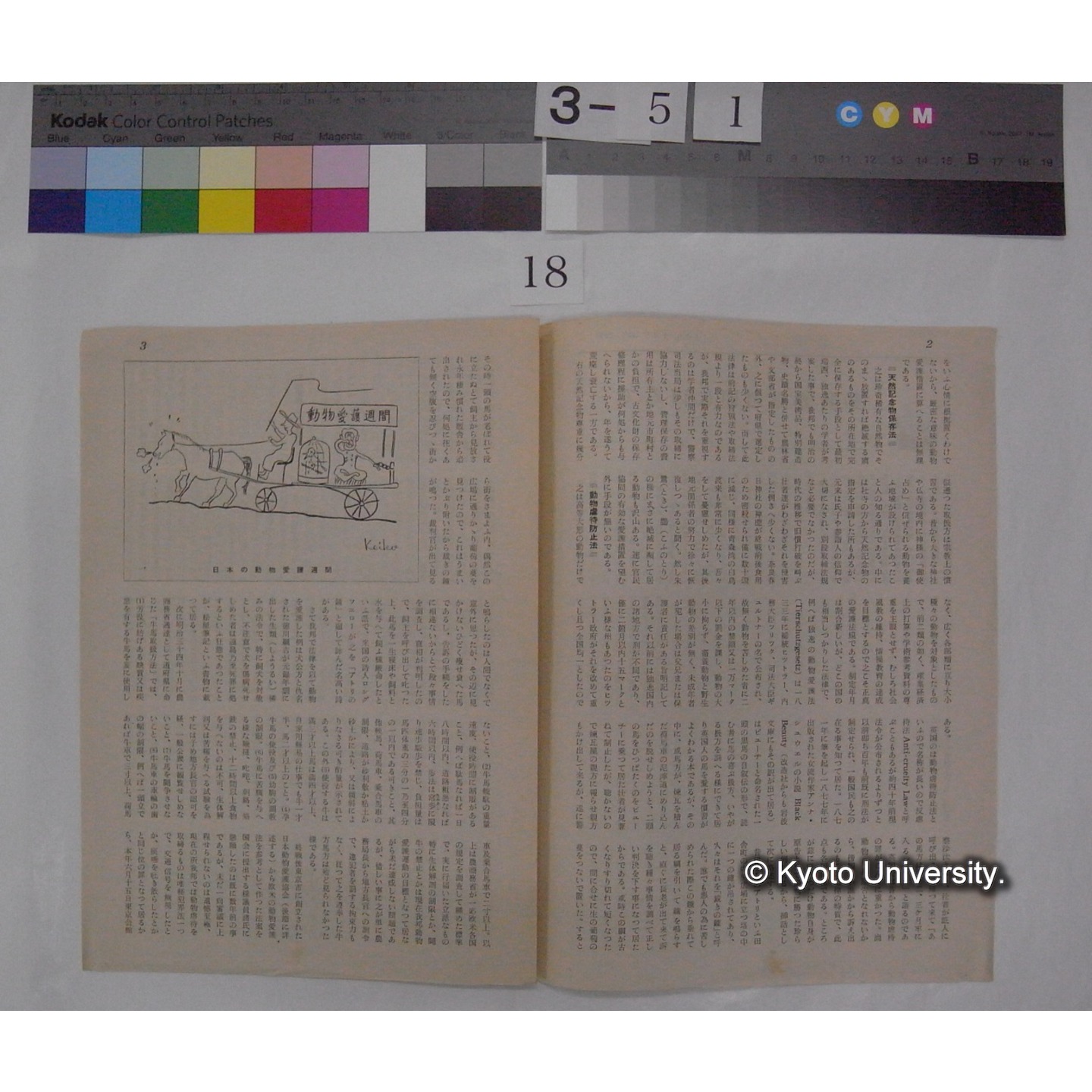 動物愛護週間に因みて / 川村多實二 (経済人; 昭和32年9月号抜刷*11巻9号) (2)