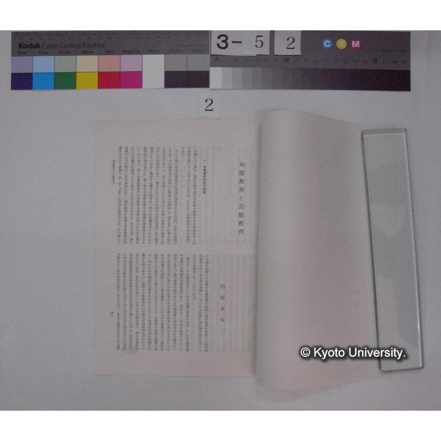 知育教育と芸能教育 / 川村多實二 (京都市立美術大学研究紀要; 8号別刷) (2)
