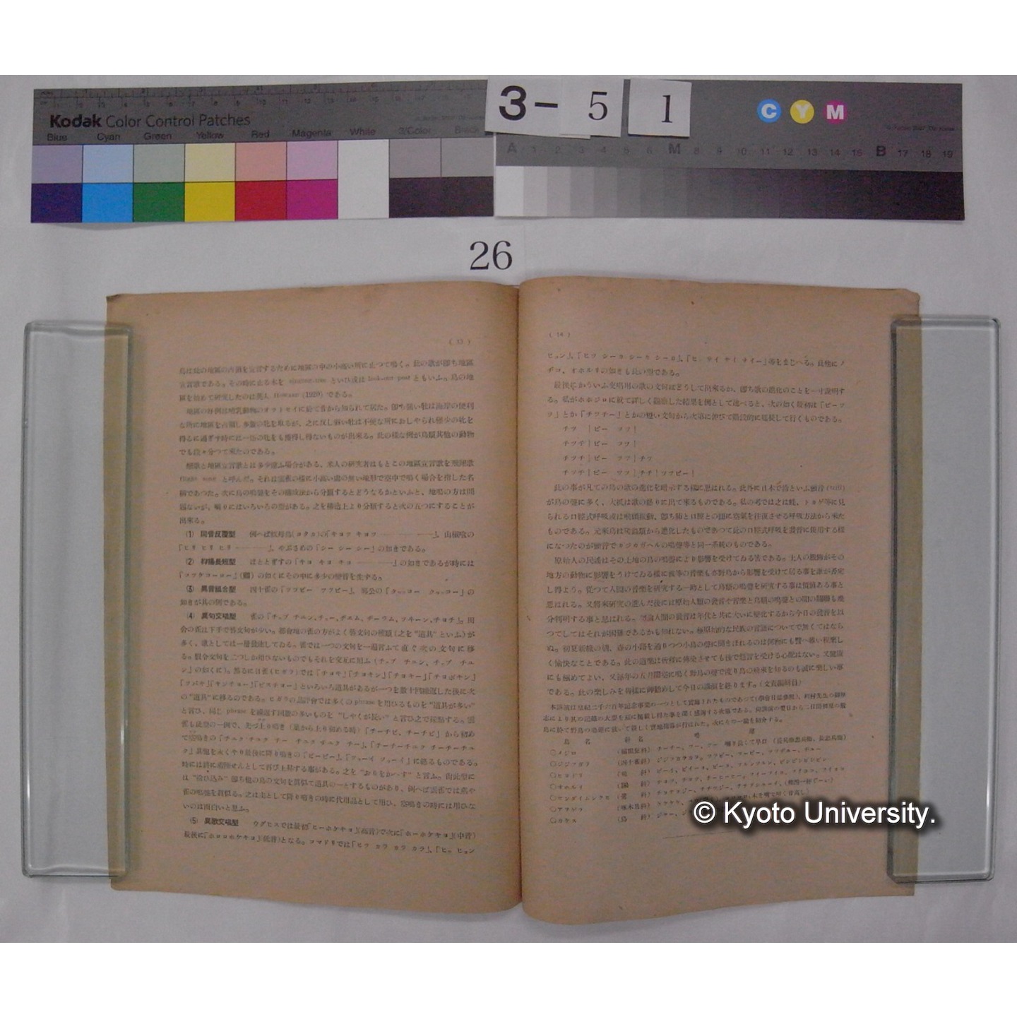 野鳥の囀りについて / 川村多實二 (広島文理科大学高等師範学校博物学会誌; 皇紀2600年記念号別刷) (3)