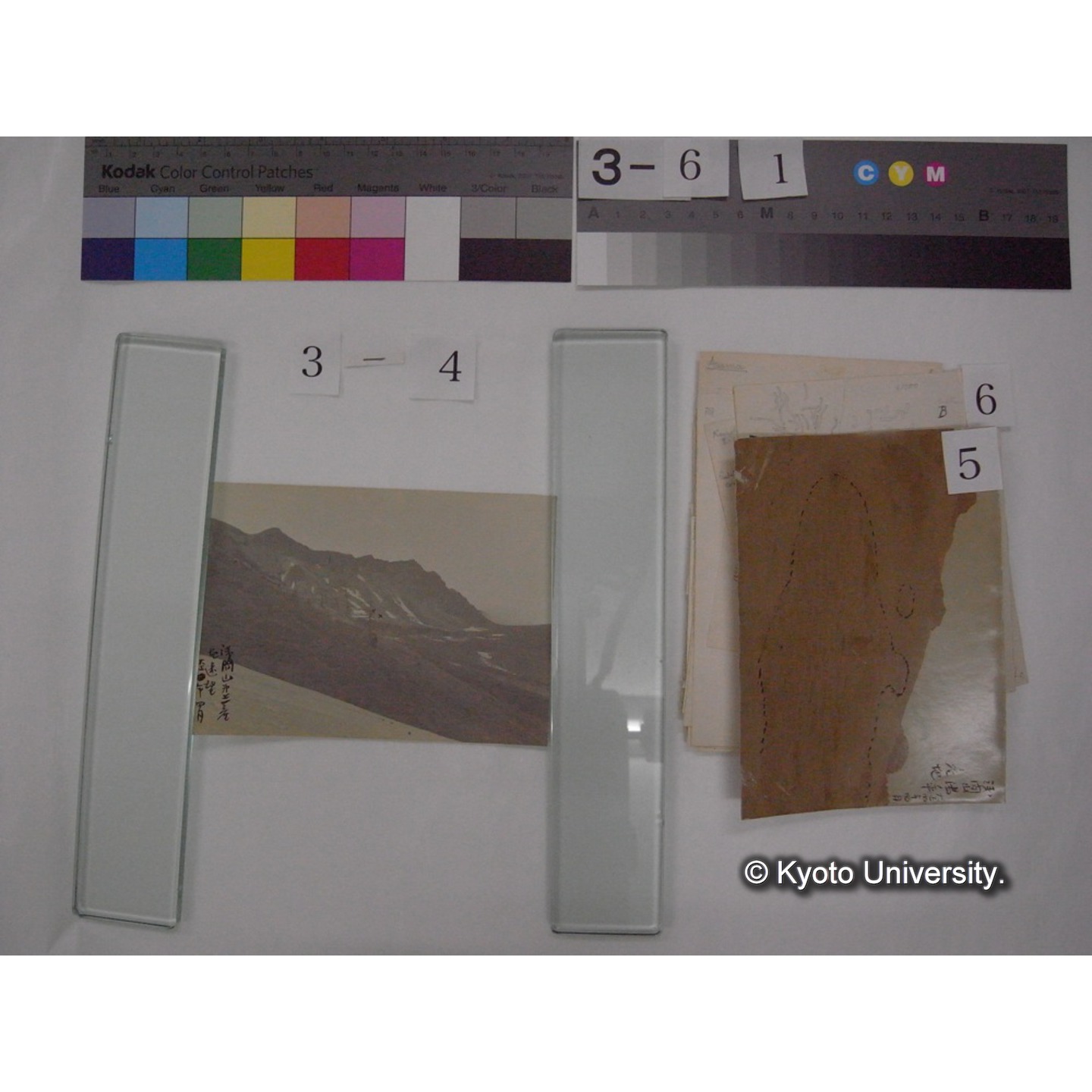 浅間山採集「天狗の麦飯」試料観察スケッチ等(「浅間山天狗之麦飯」) (10)