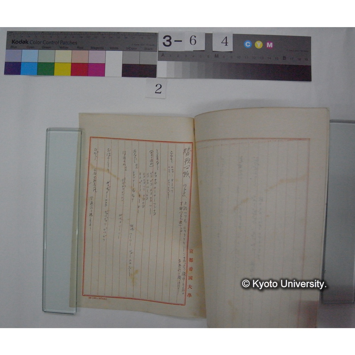 (鳥の鳴き声に関して研究の課題を列記したノート) / (川村多實二) [直筆ノート] (4)