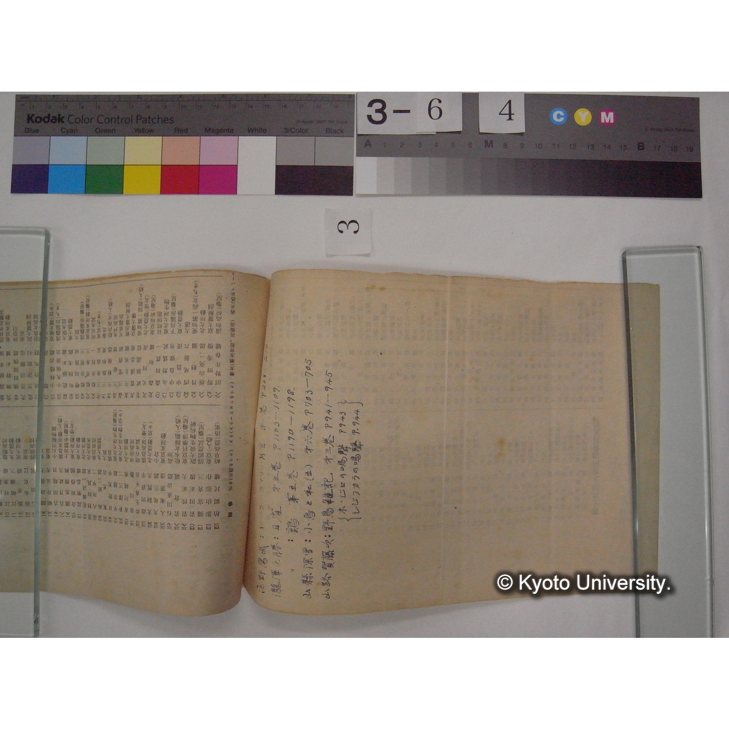 (鳥の鳴き声に関する「野鳥」収録文献リスト) / (川村多實二) [直筆ノート] (2)