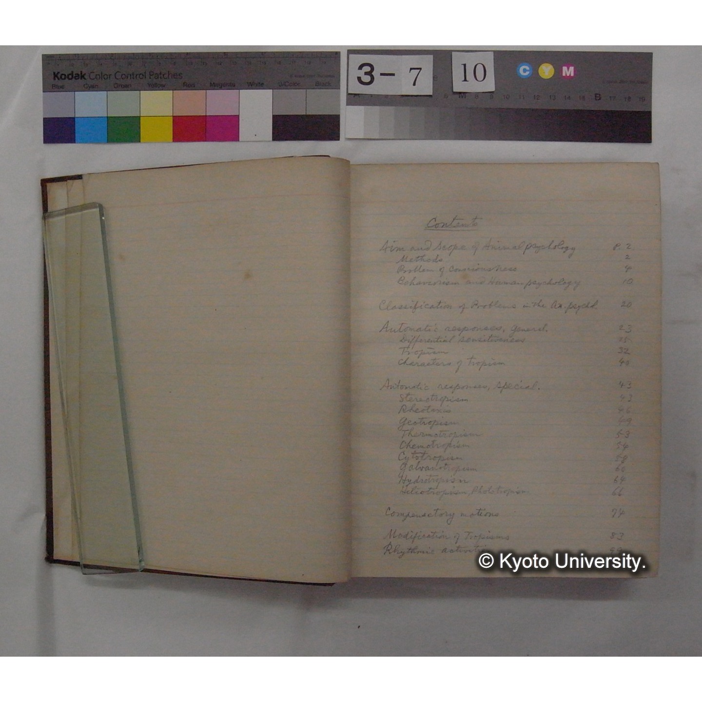 Vergleichende Physiologie (Band12: Tierpsychologie) (比較生理学 巻12 動物心理学) [翻訳ノート製本か] (4)