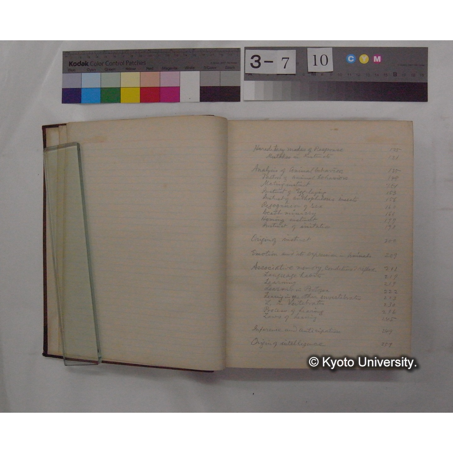 Vergleichende Physiologie (Band12: Tierpsychologie) (比較生理学 巻12 動物心理学) [翻訳ノート製本か] (5)