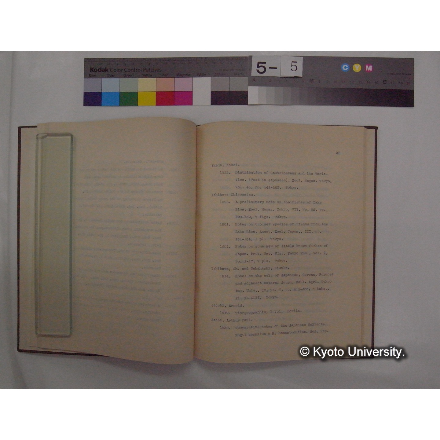 Bibliography of Fresh-Water Fishes of Eastern Asia. (7)