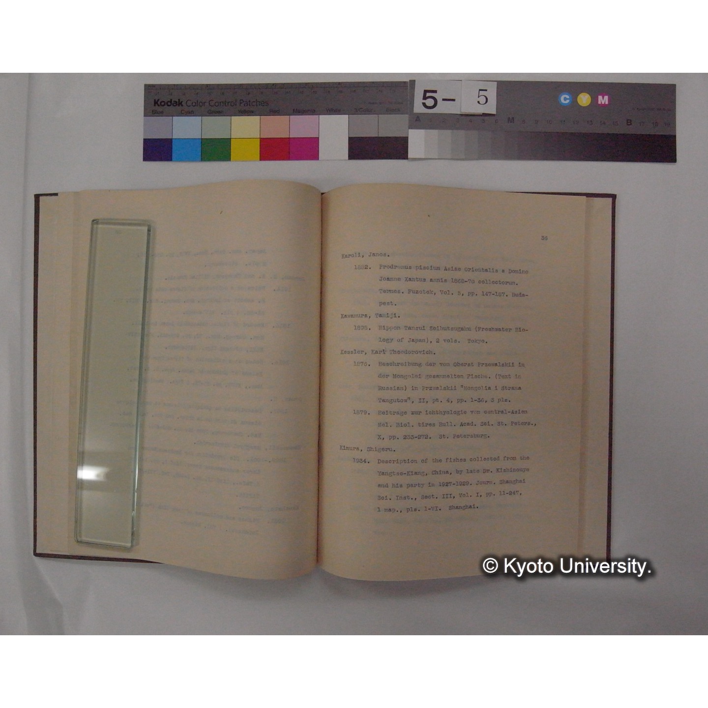 Bibliography of Fresh-Water Fishes of Eastern Asia. (9)