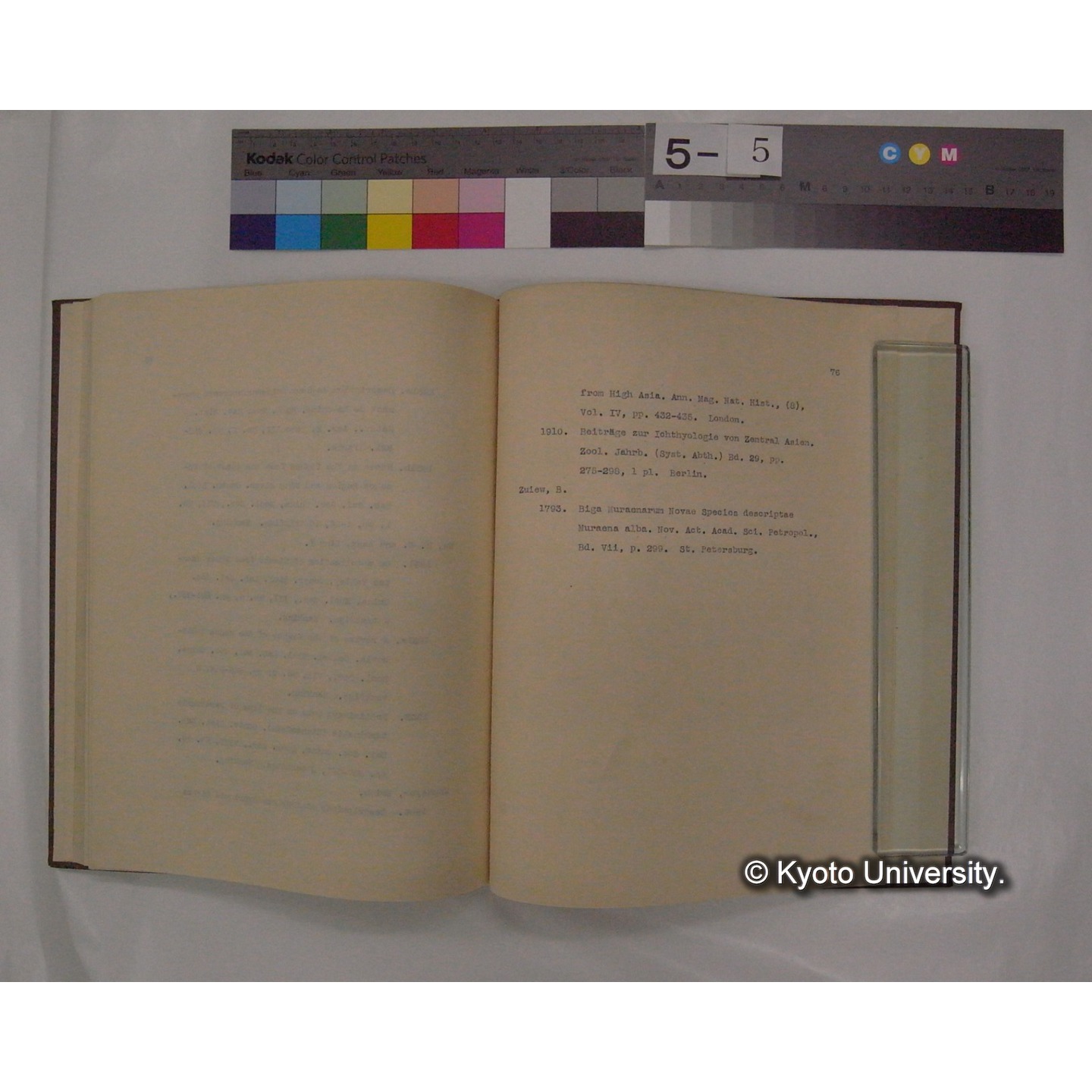 Bibliography of Fresh-Water Fishes of Eastern Asia. (18)