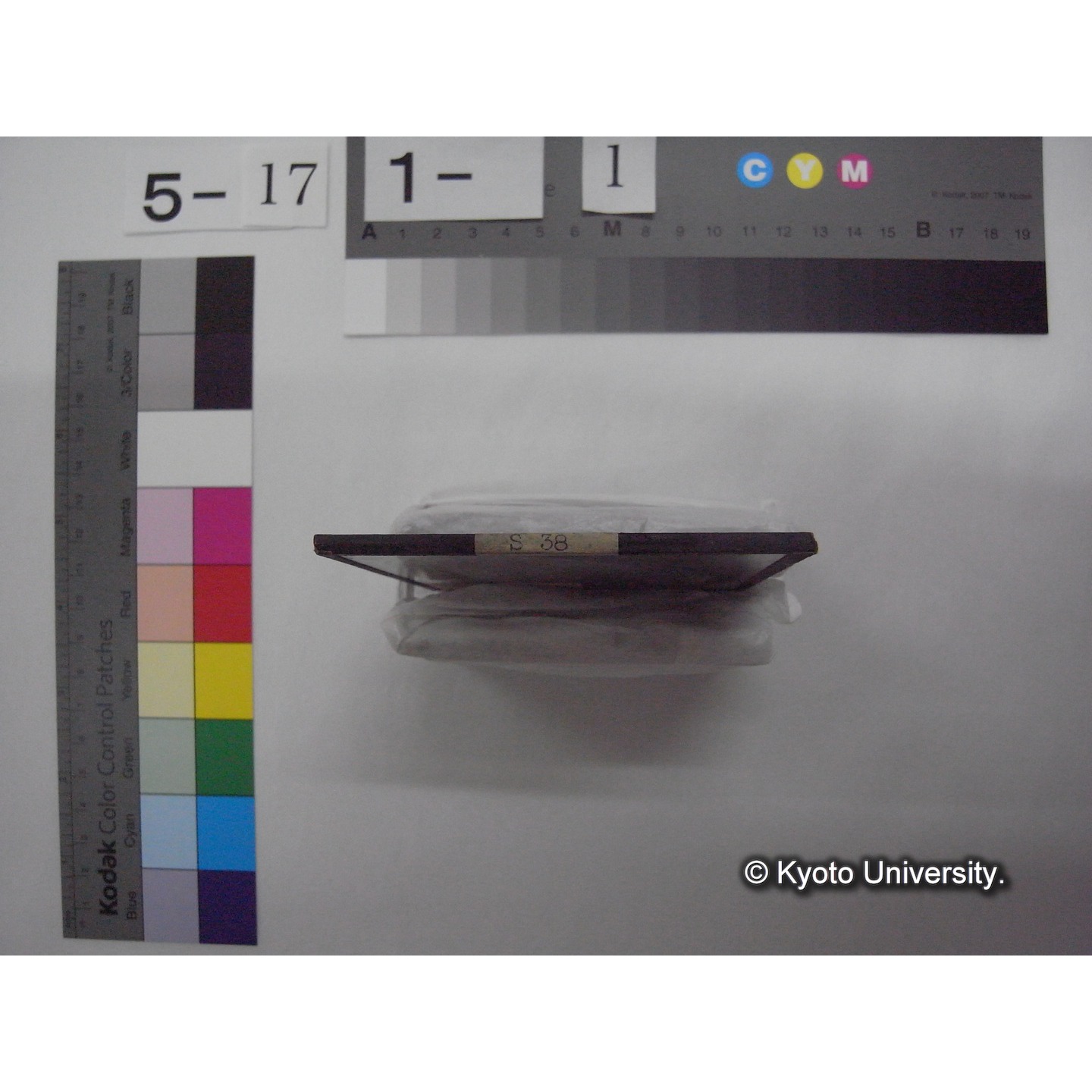 スライド(ガラス種板): S38 Weseuberg-Lund's Fresh water Laboratory, Hillerod, Danmark. (2)